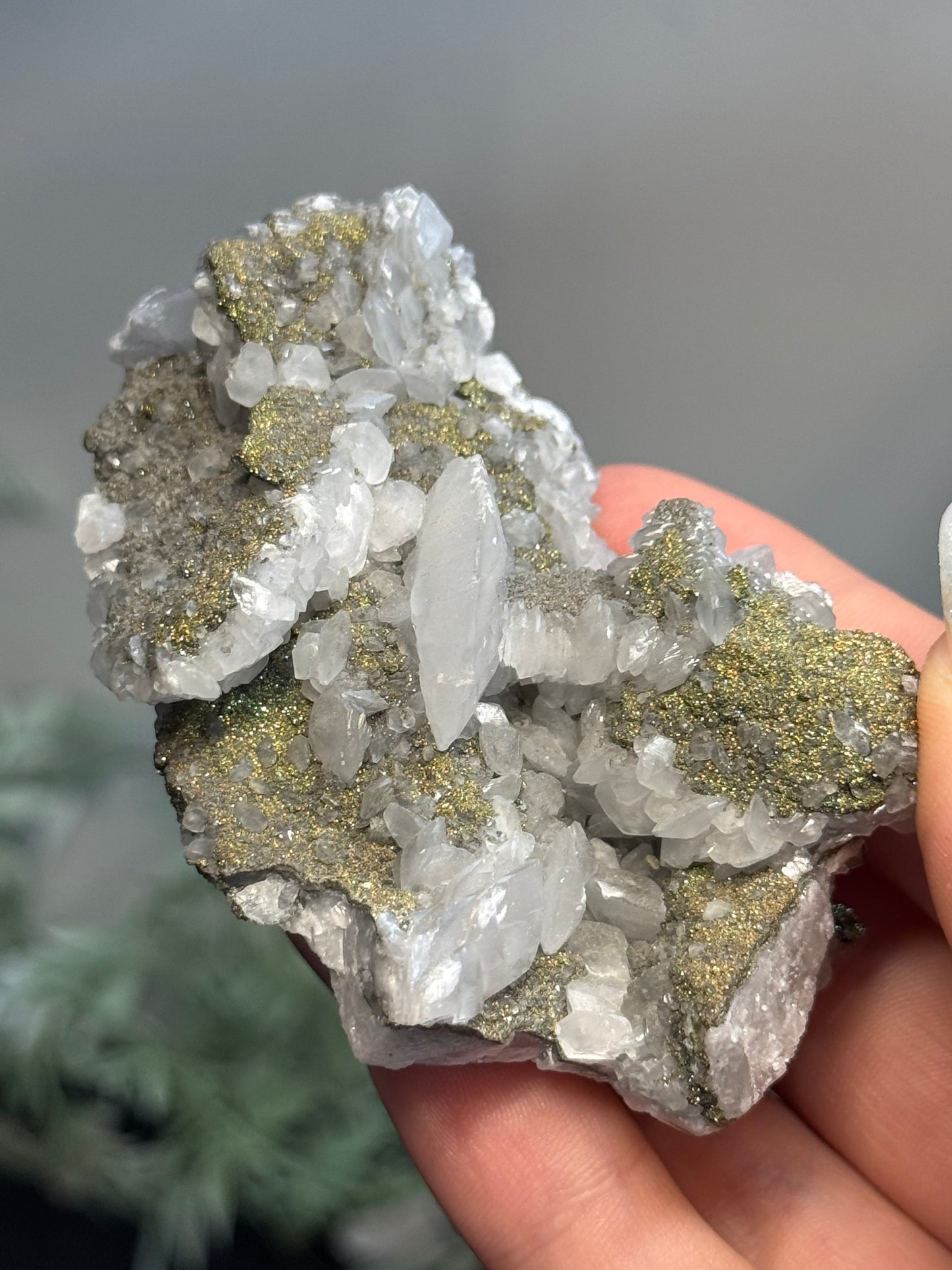 Pyrite, Calcite - China