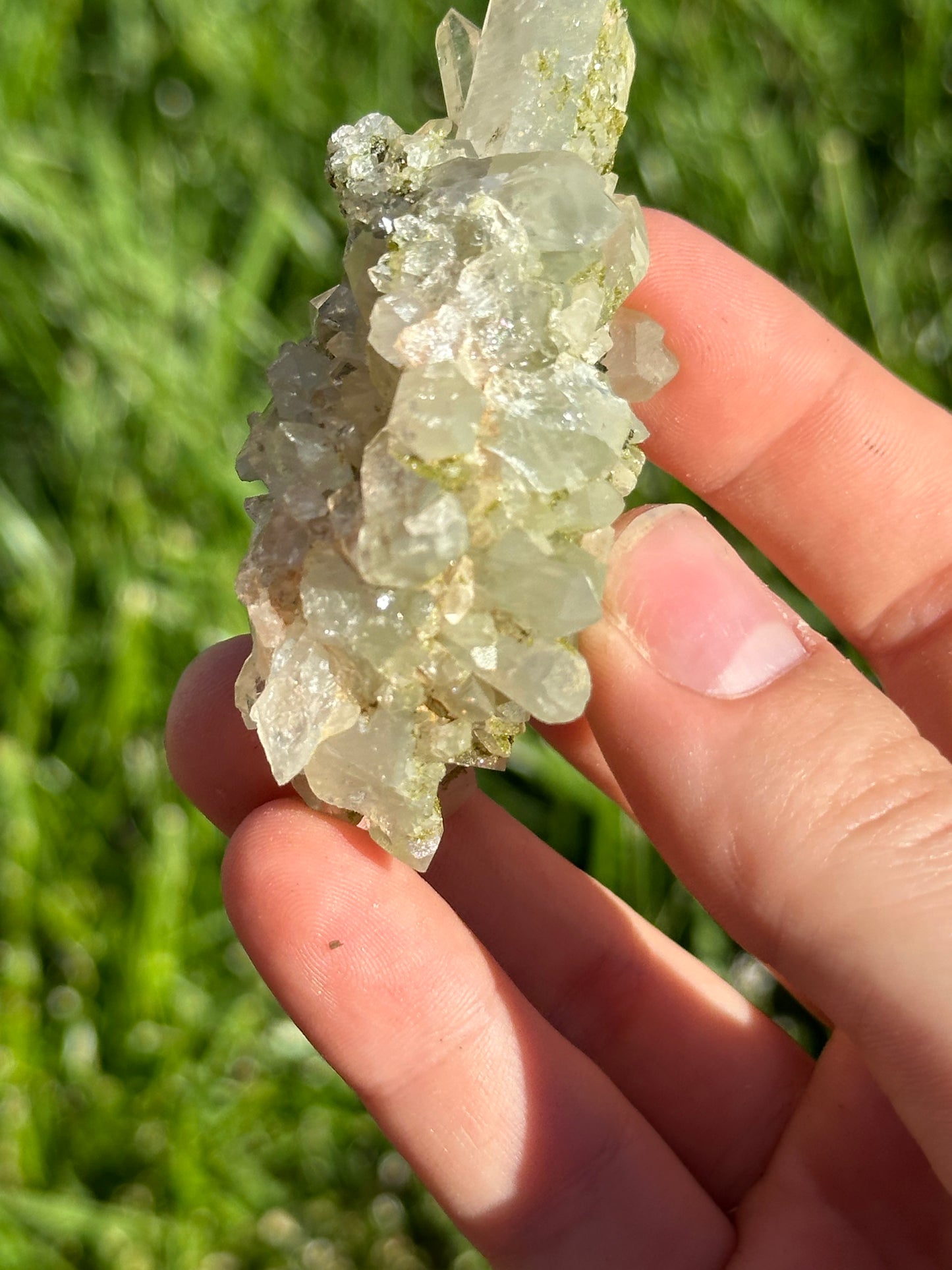 Epidote and Quartz