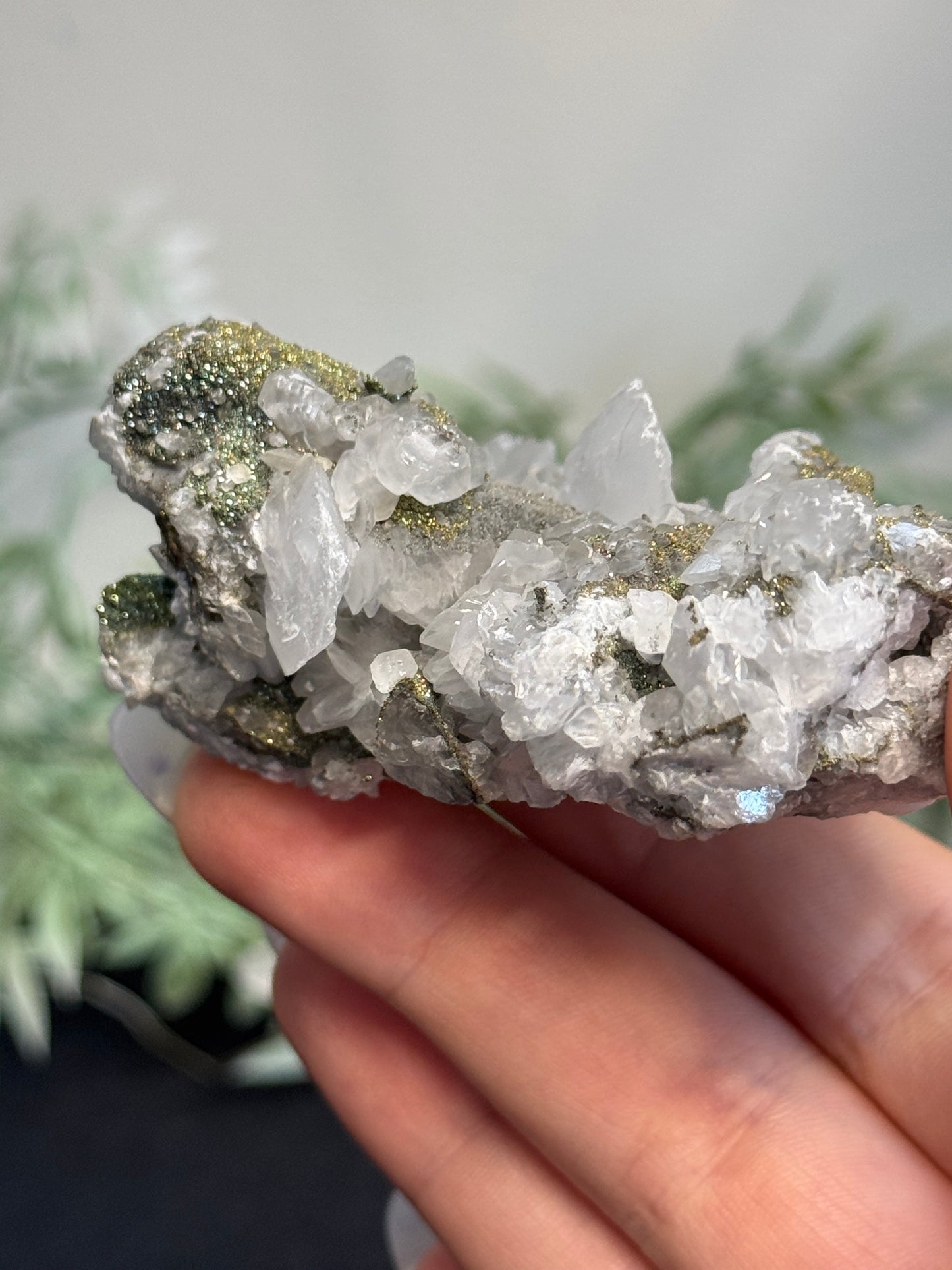 Pyrite, Calcite - China