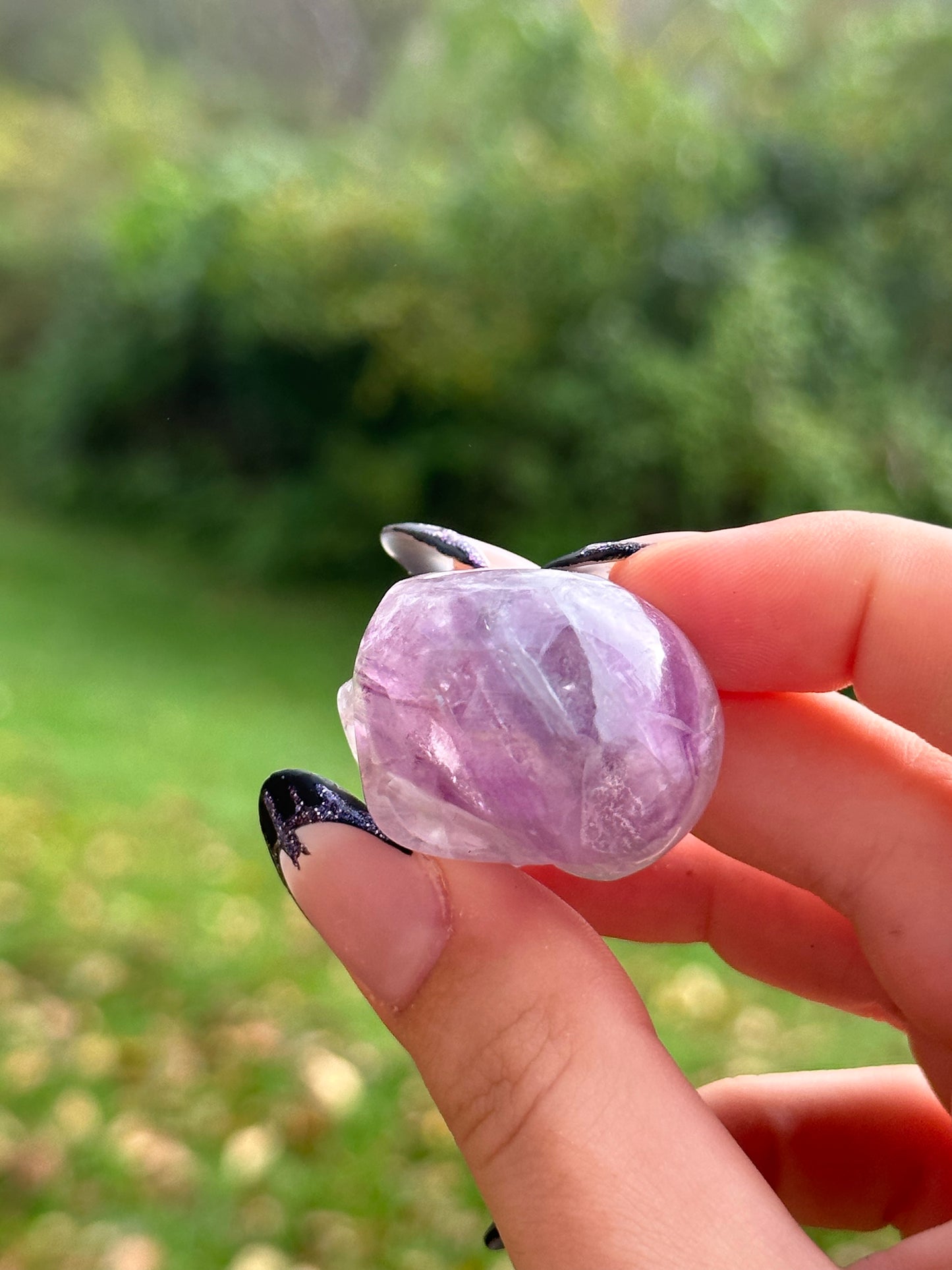 Rainbow Fluorite Skull