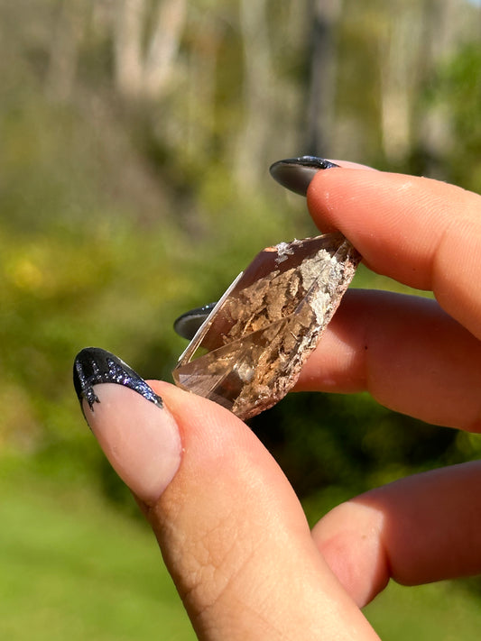 Mini Garden Quartz (Lodalite) Freeform