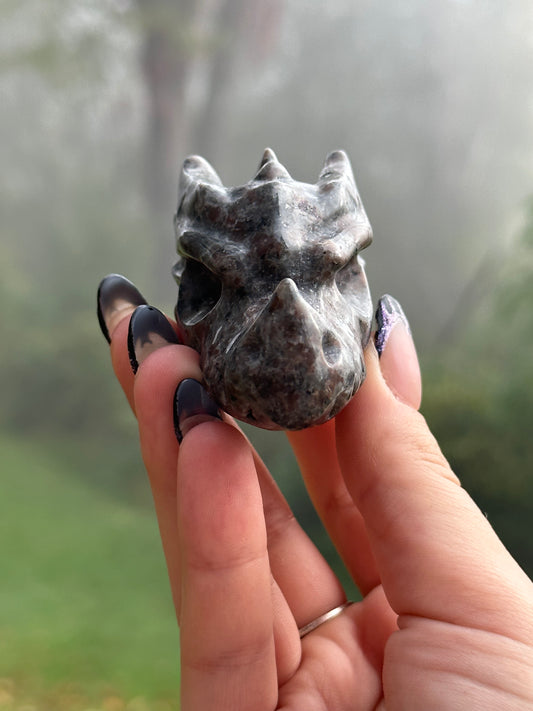 Yooperlite (UV Reactive) Dragon Head