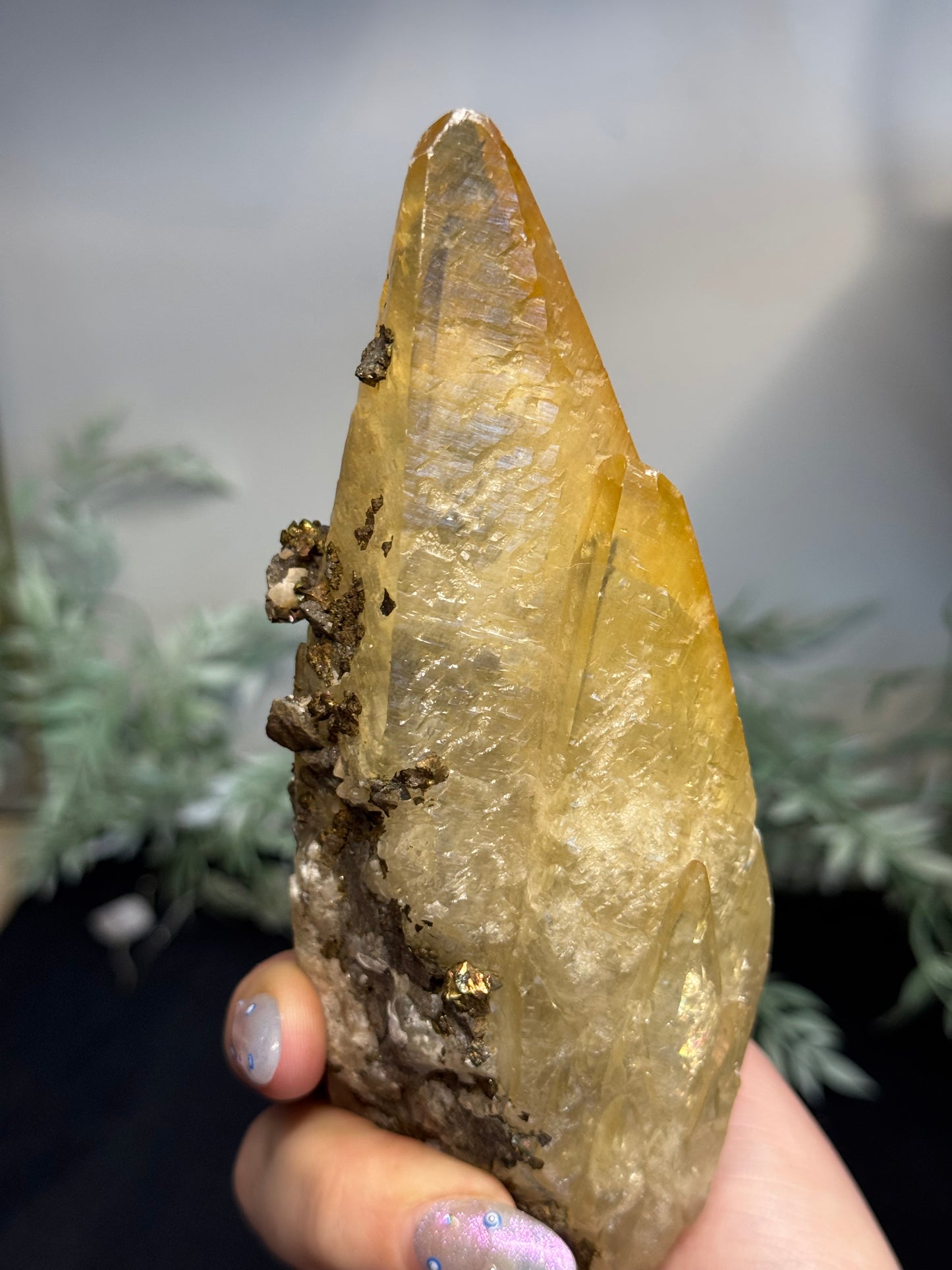 Calcite, Chalcopyrite- Missouri