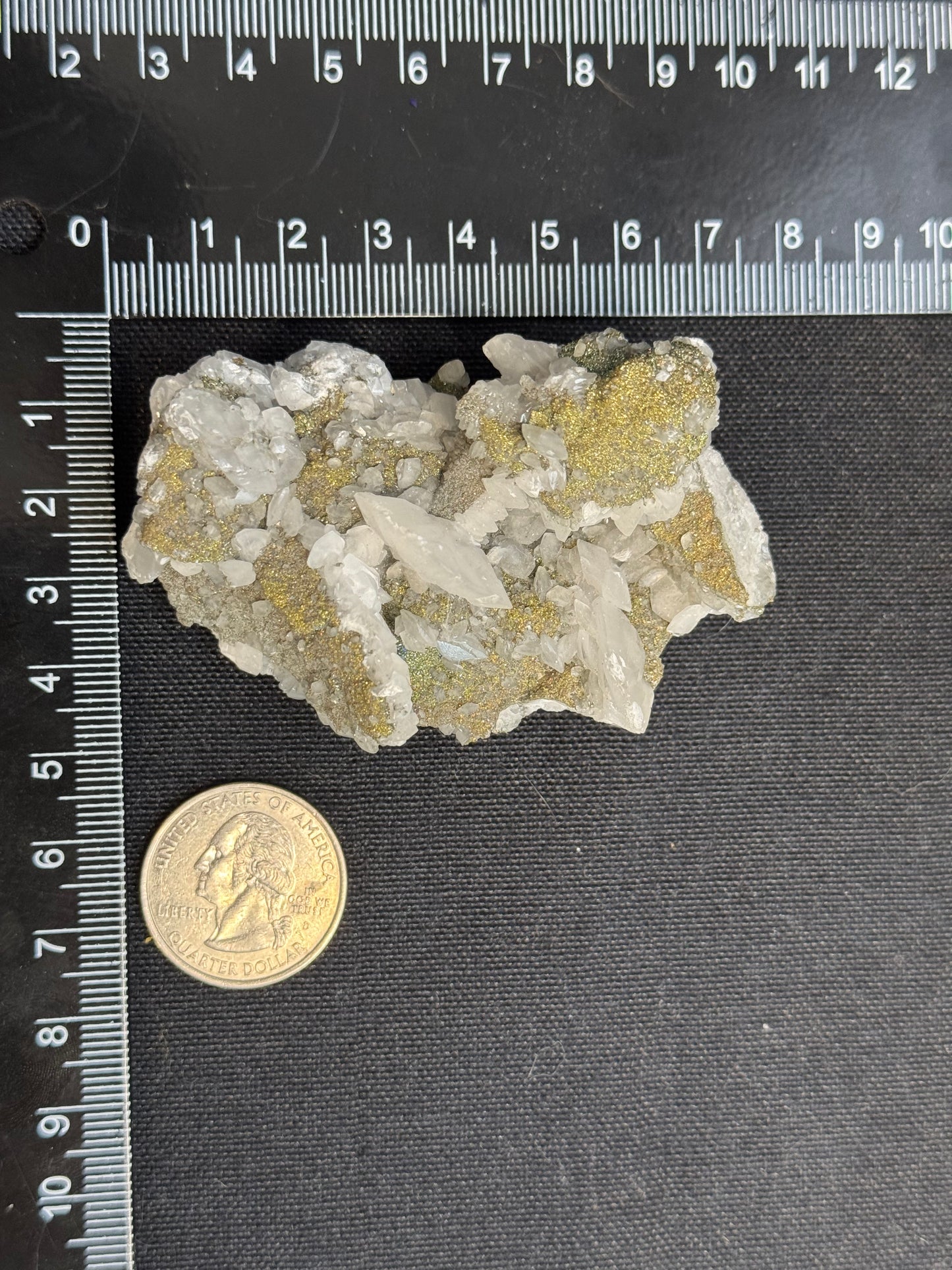Pyrite, Calcite - China