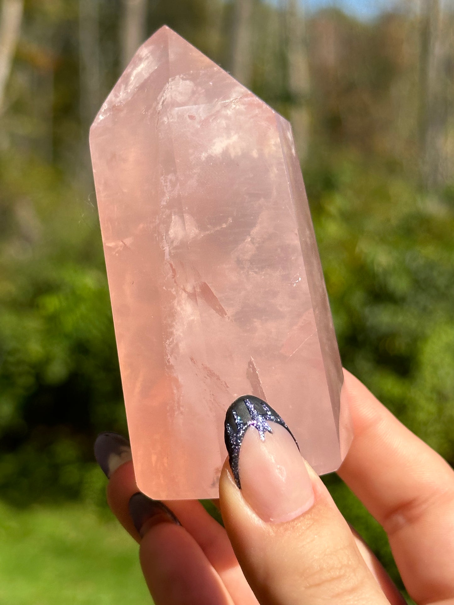 Rose Quartz Tower - High Quality