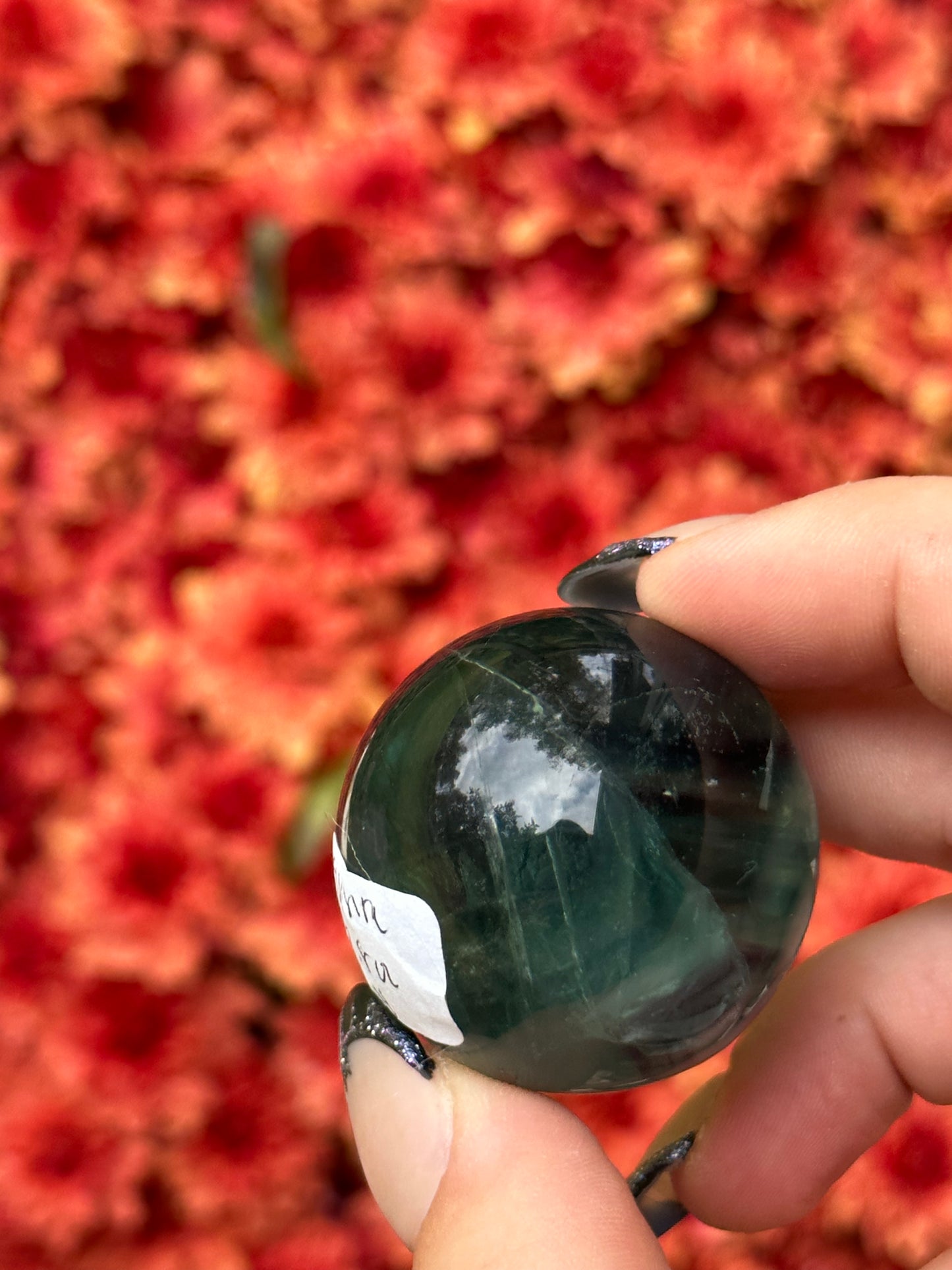Blue Fluorite Sphere