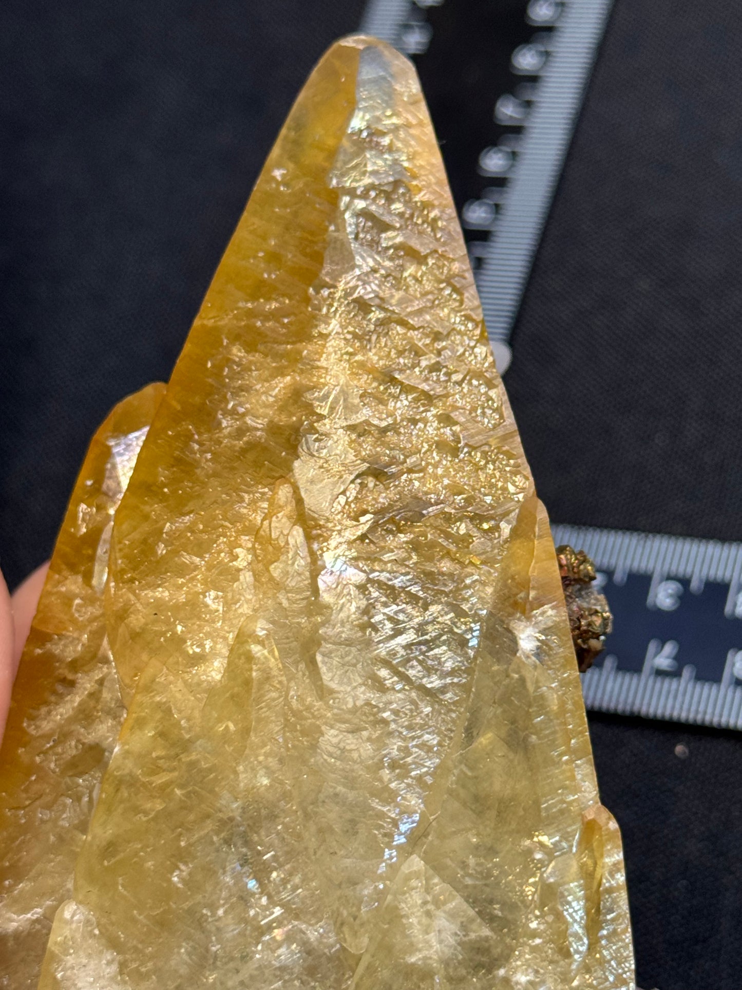 Calcite, Chalcopyrite- Missouri