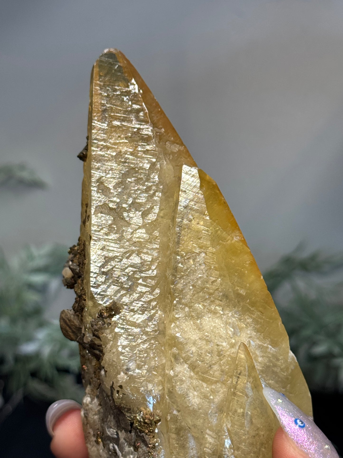 Calcite, Chalcopyrite- Missouri