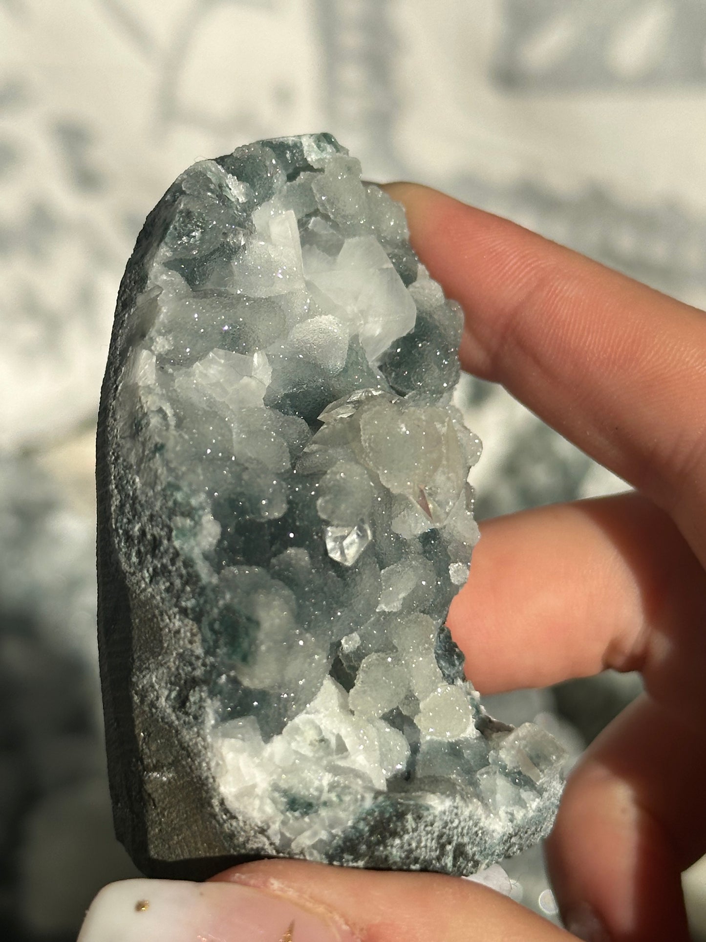 Chalcedony from Maharashtra, India