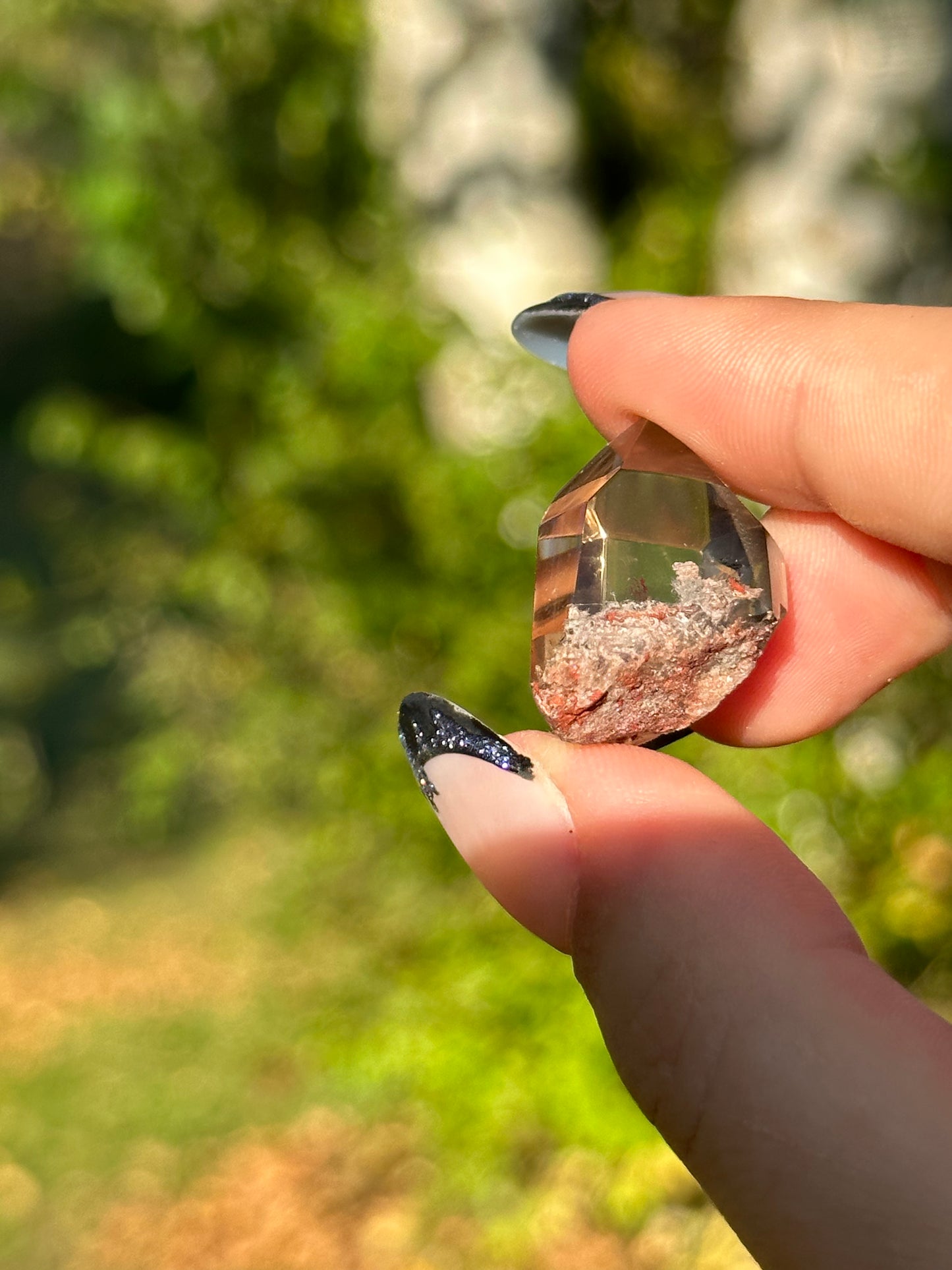 Mini Garden Quartz (Lodalite) Freeform