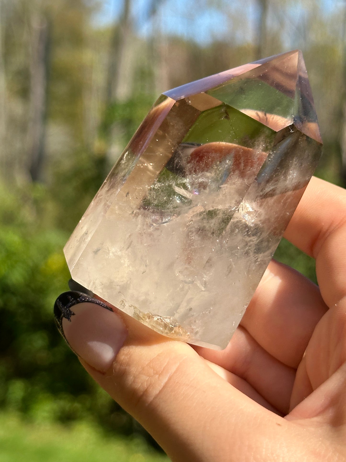 Smokey Phantom Quartz Point
