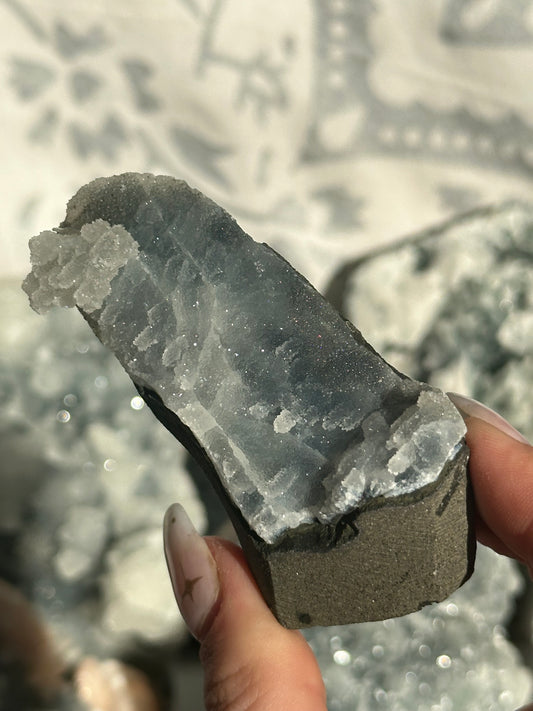 Chalcedony from Maharashtra, India