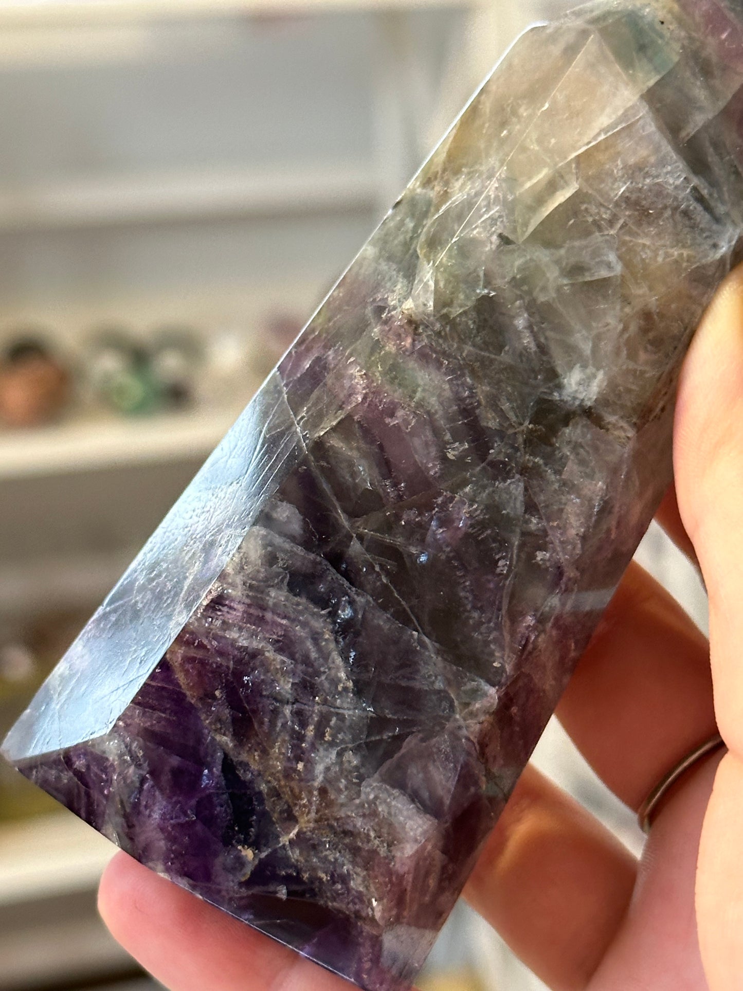 Fluorite tower