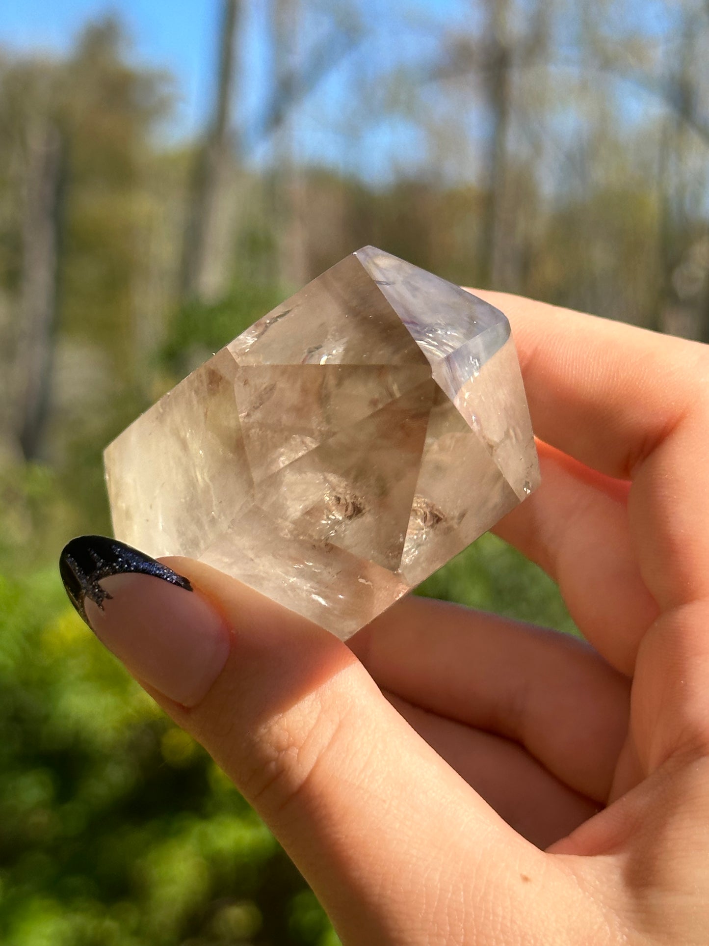 Smokey Phantom Quartz Point