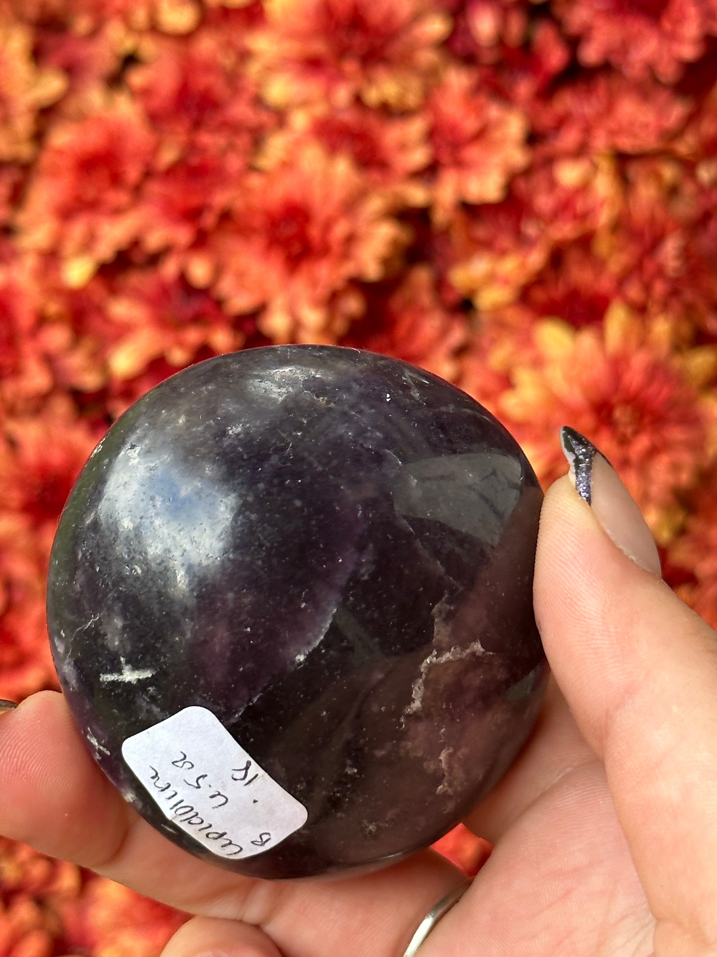 Lepidolite Palmstone