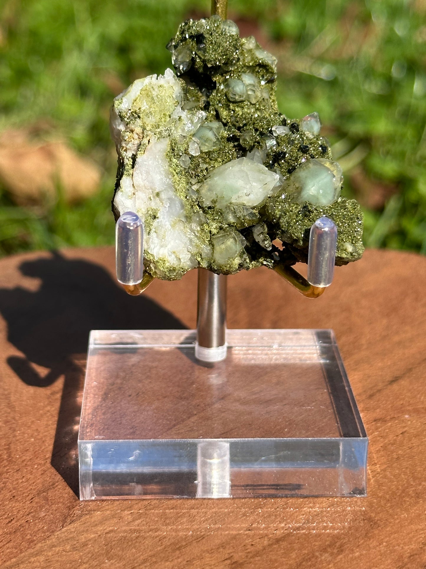 Epidote with Quartz - B