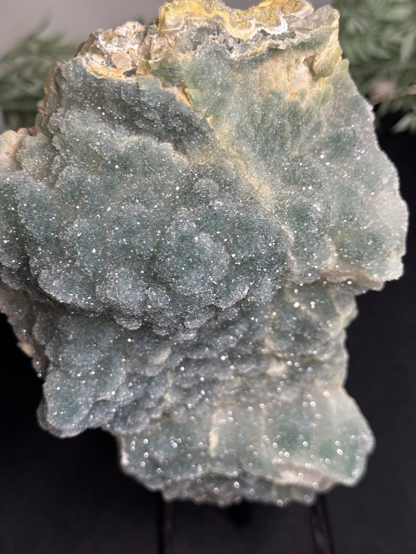 Sparkly green Zeolite