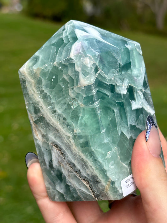 Large Fluorite Tower