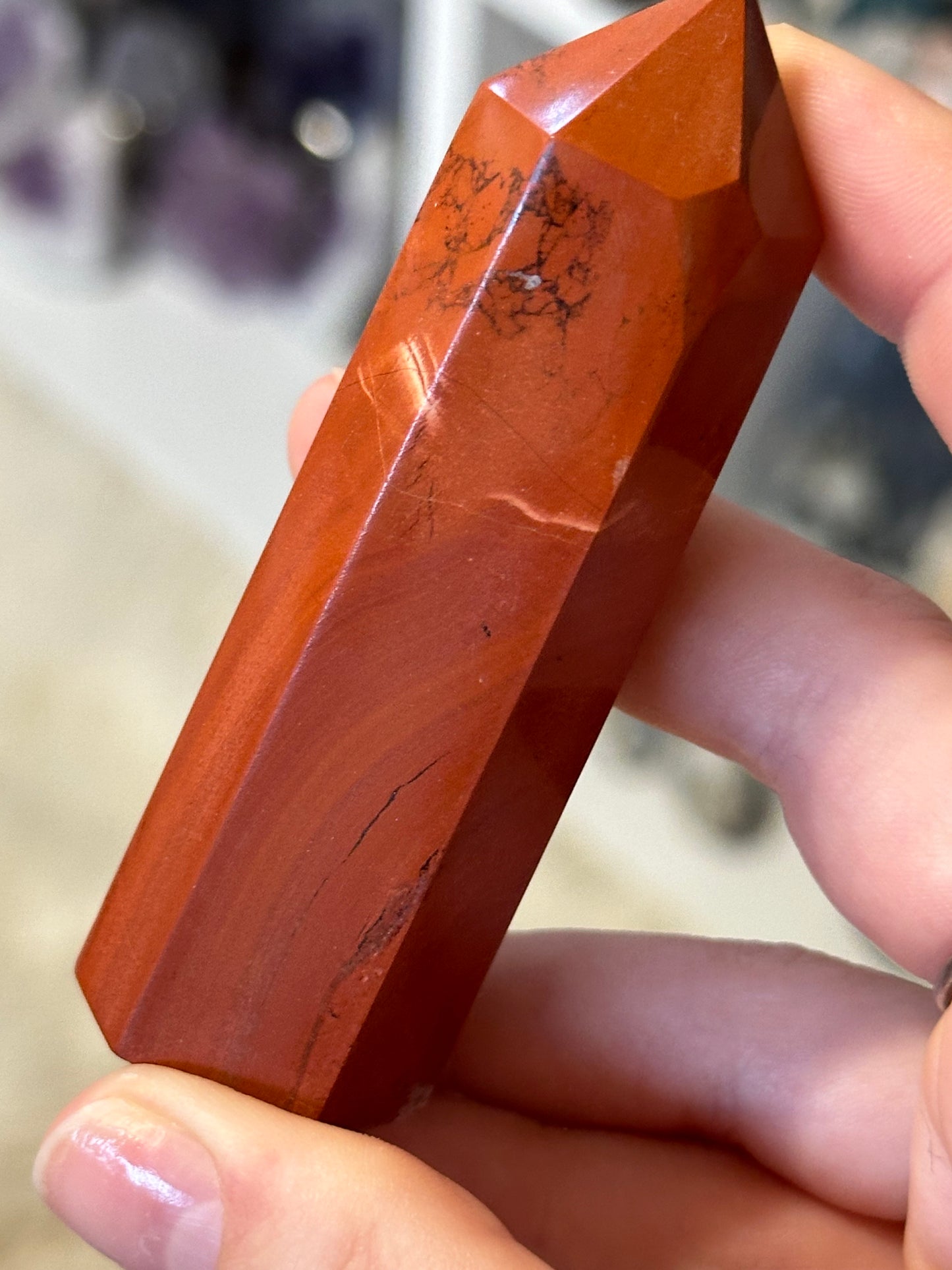 Red jasper tower A