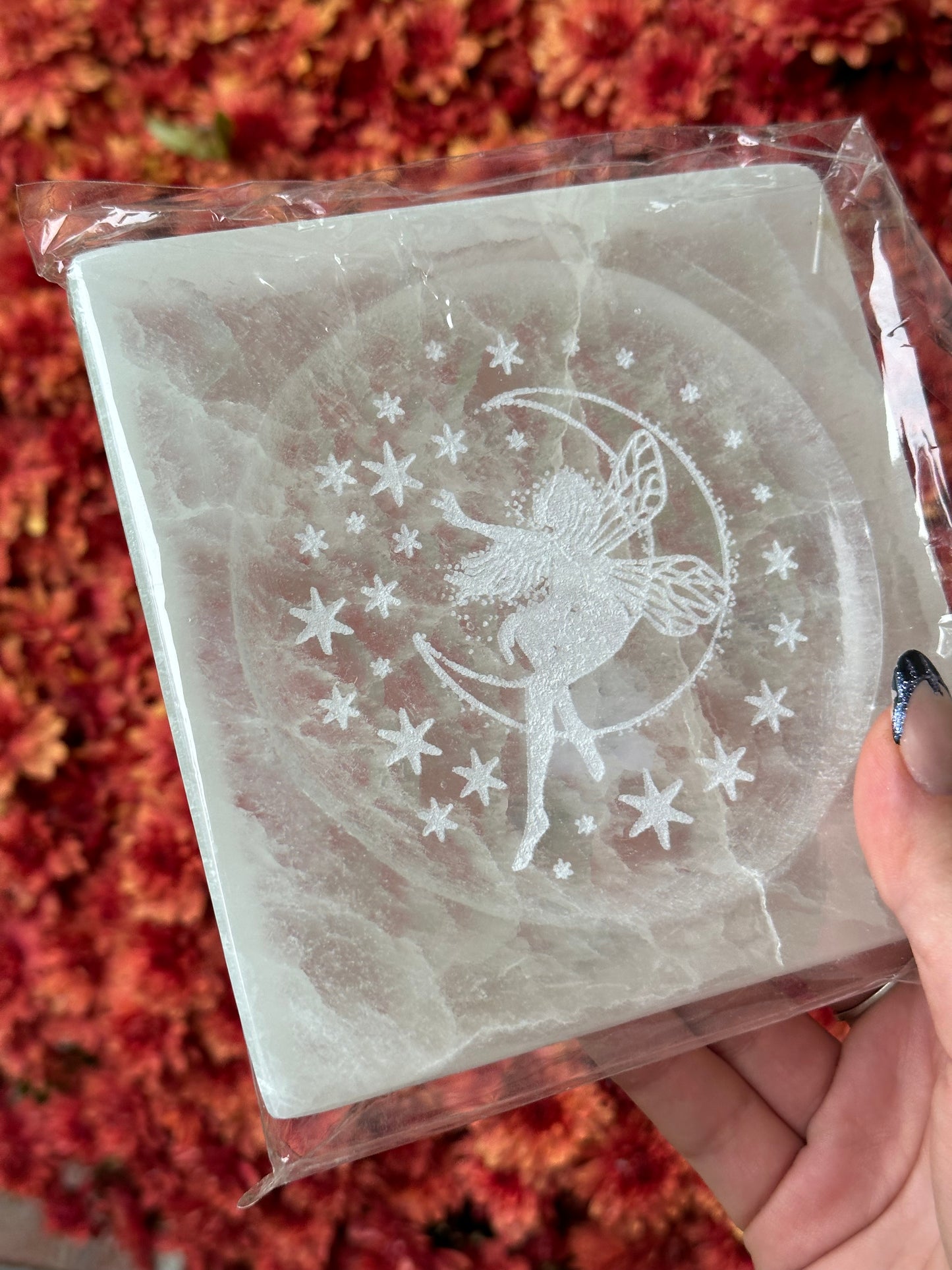 Fairy Satin Spar Selenite Dish