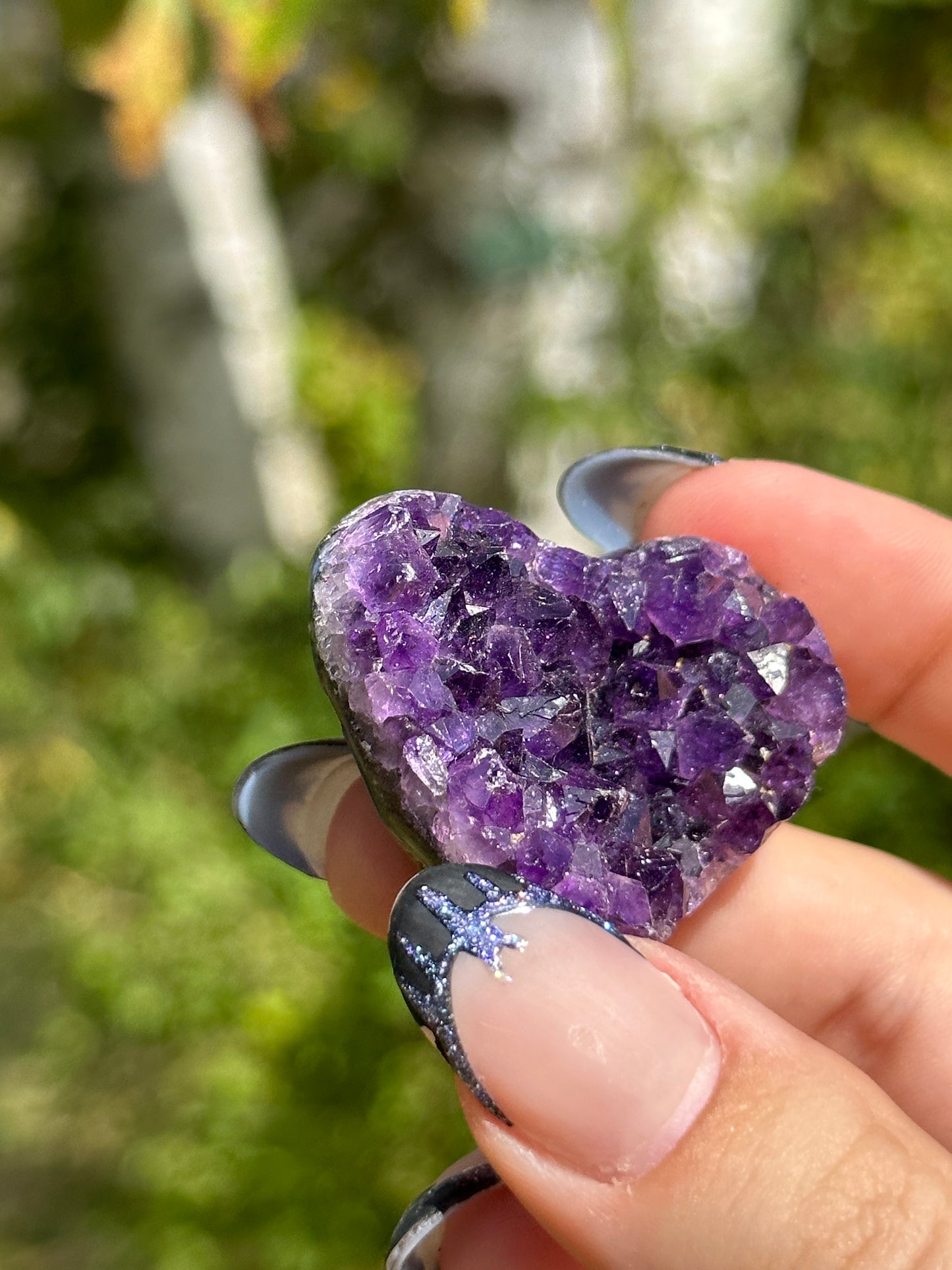 Amethyst Heart