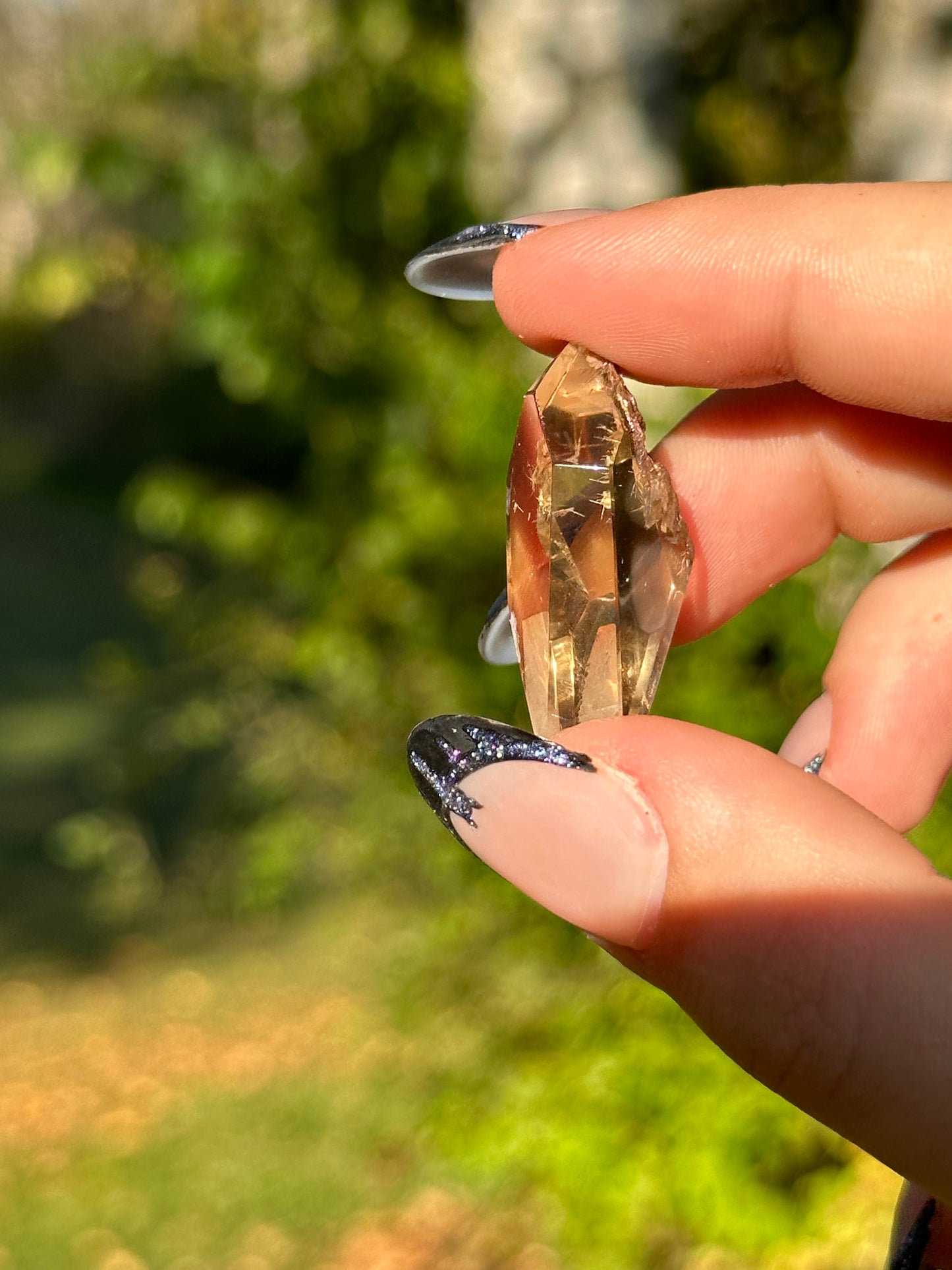 Mini Garden Quartz (Lodalite) Freeform