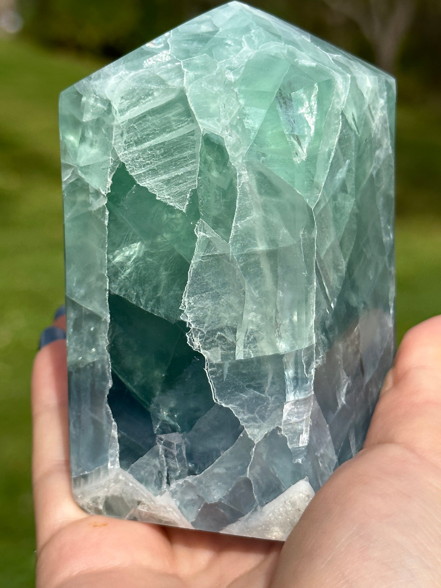 Large Fluorite Tower