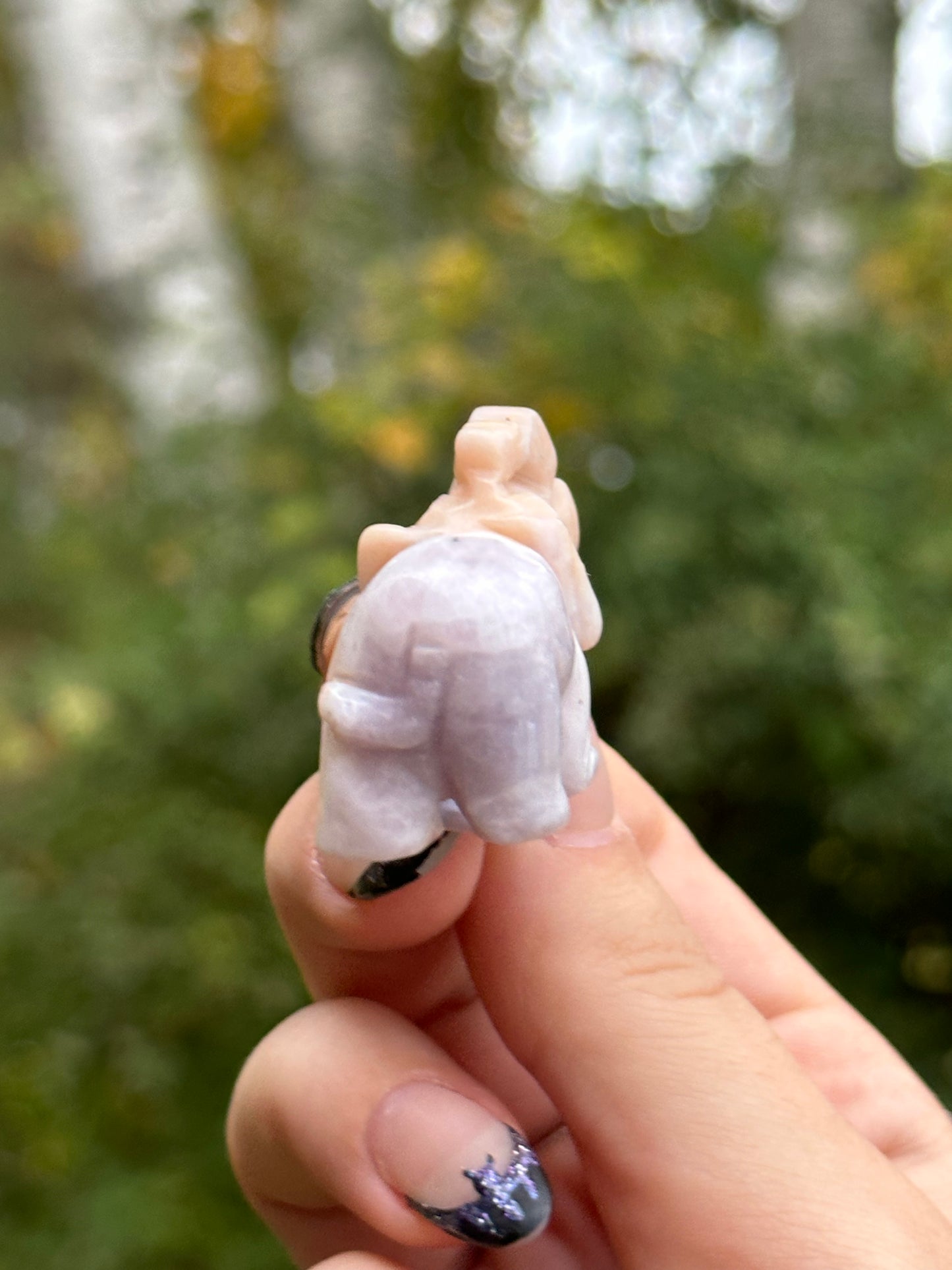 Lepidolite Mini Elephant
