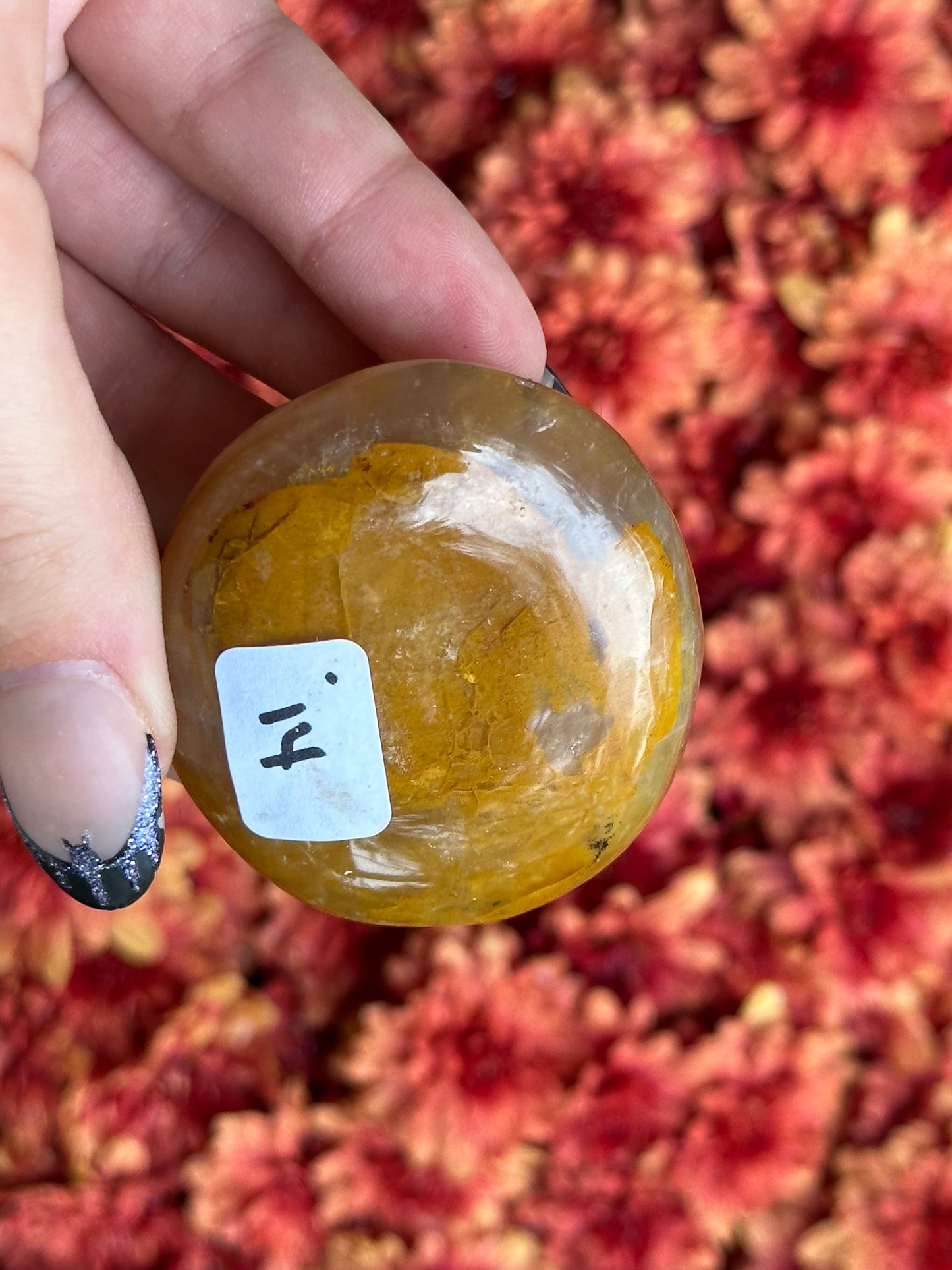 Golden Healer Palmstone