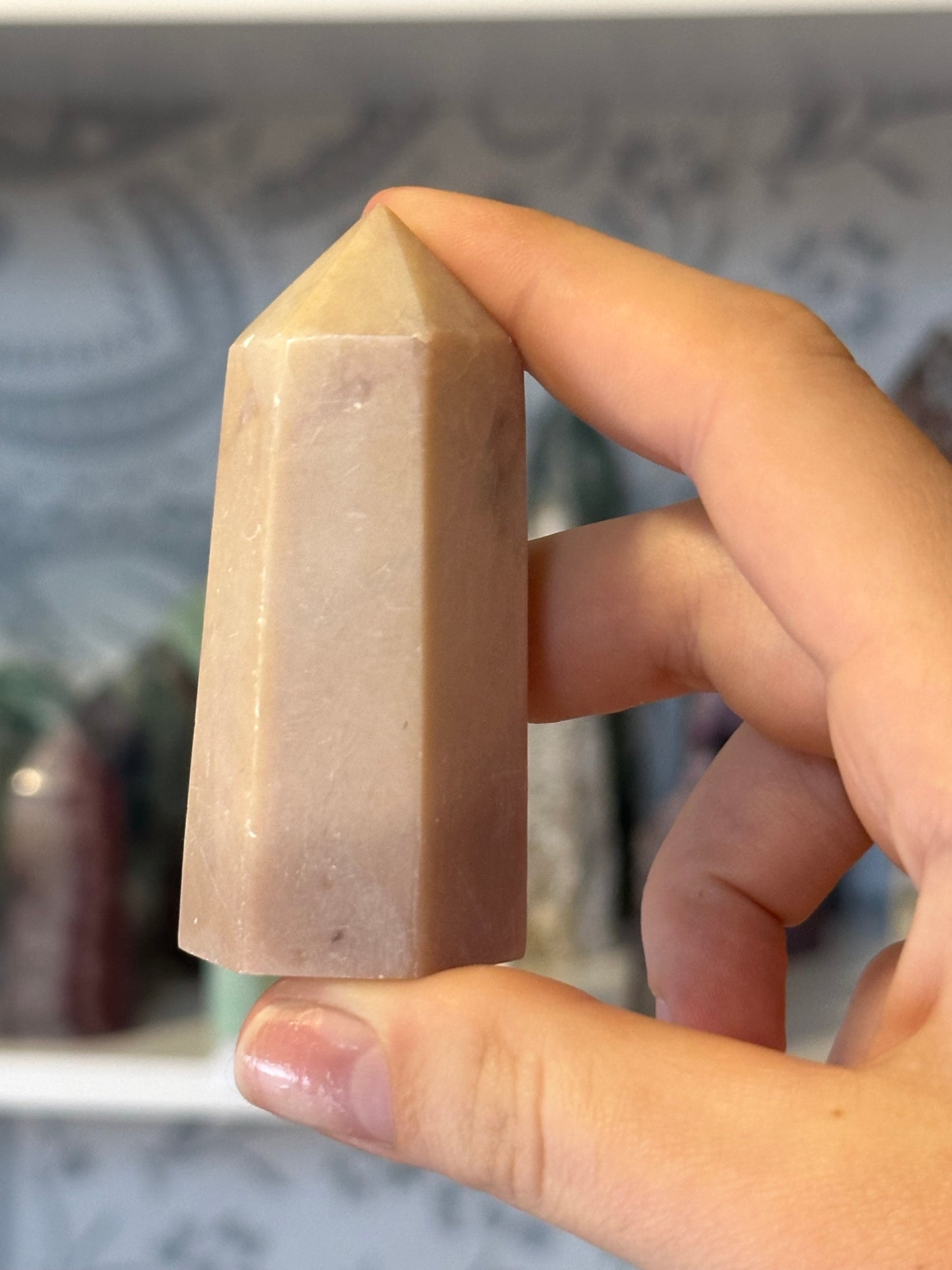 Pink opal tower F