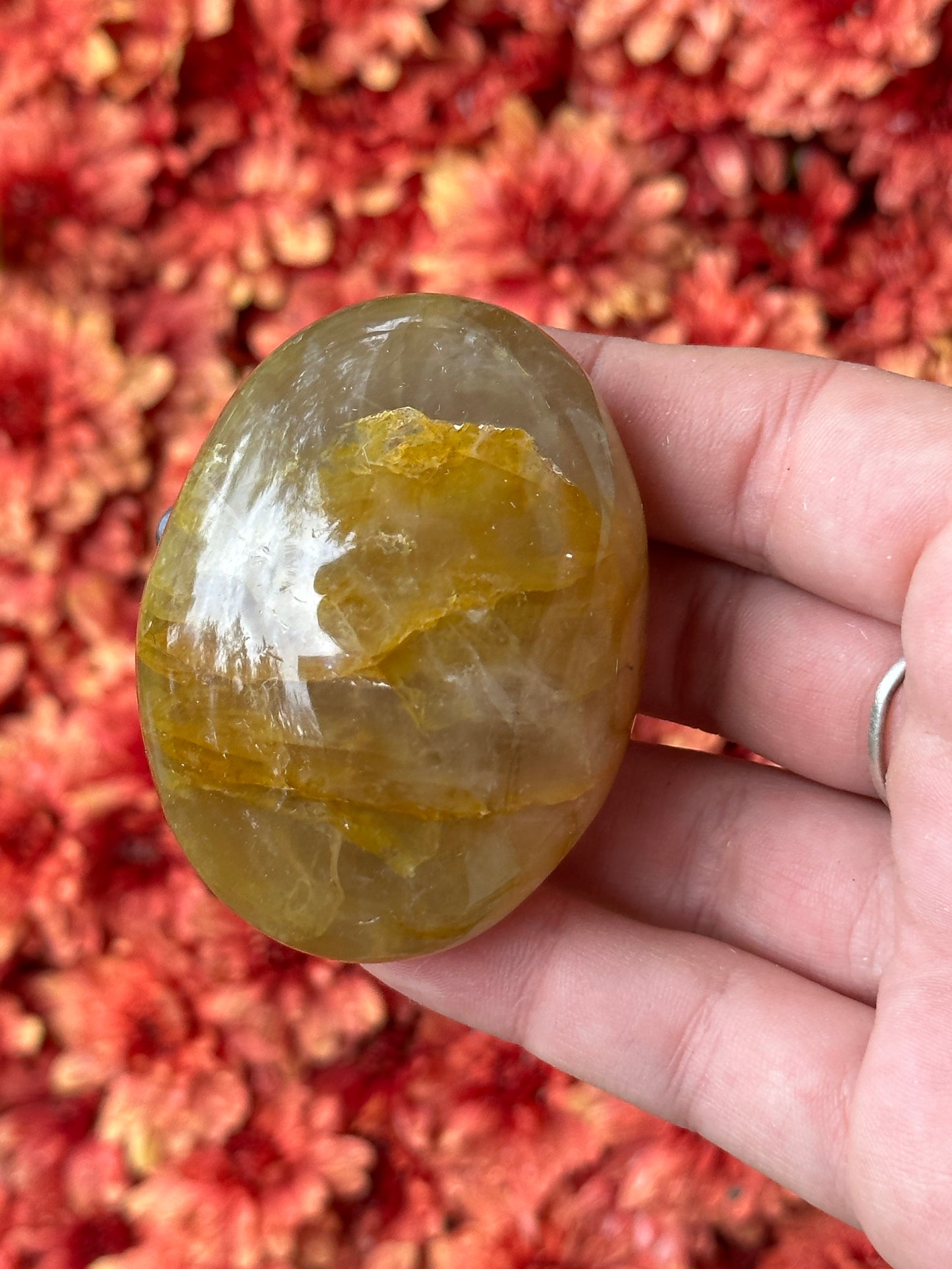 Golden Healer Palmstone