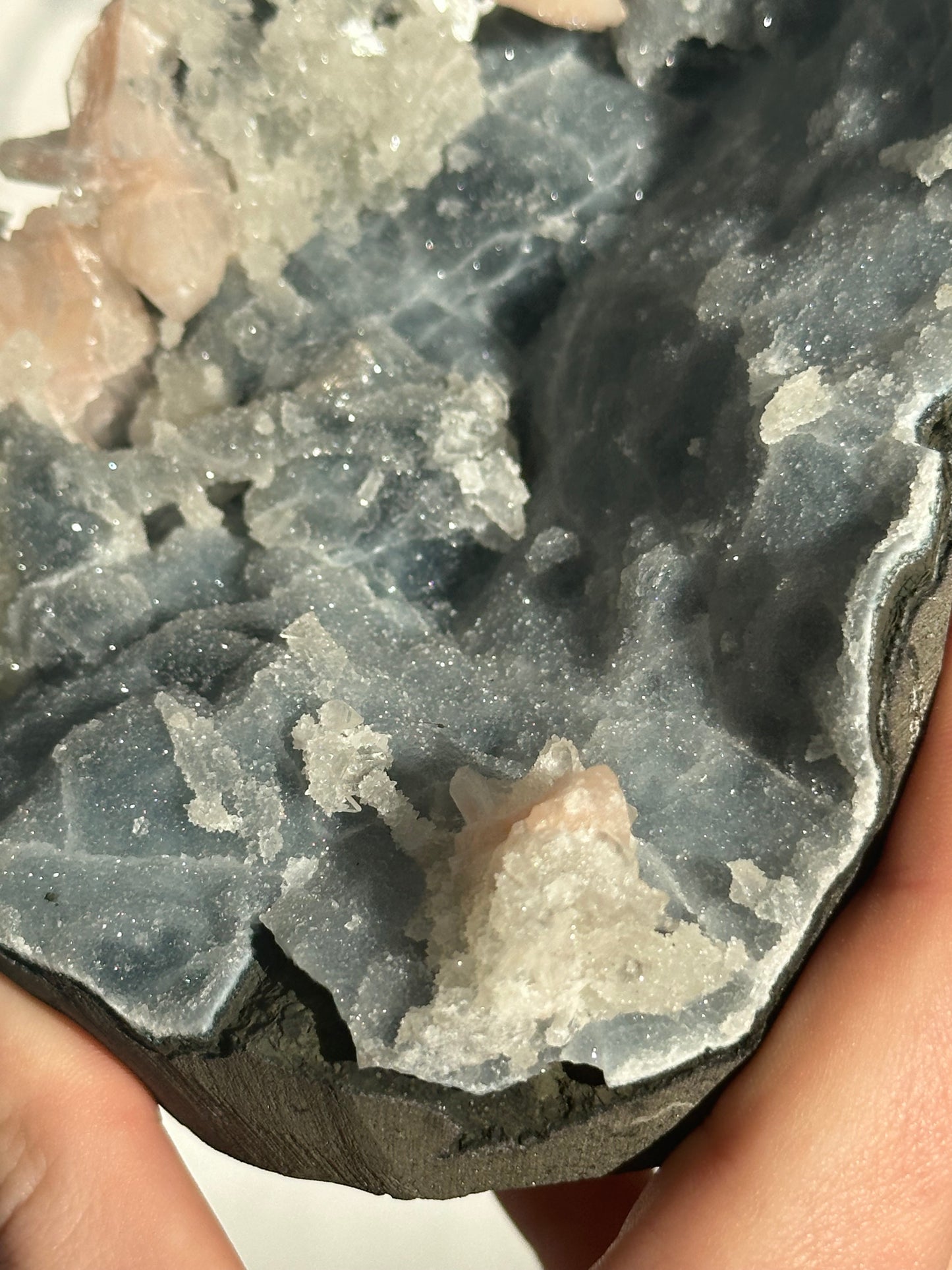 Chalcedony from Maharashtra, India