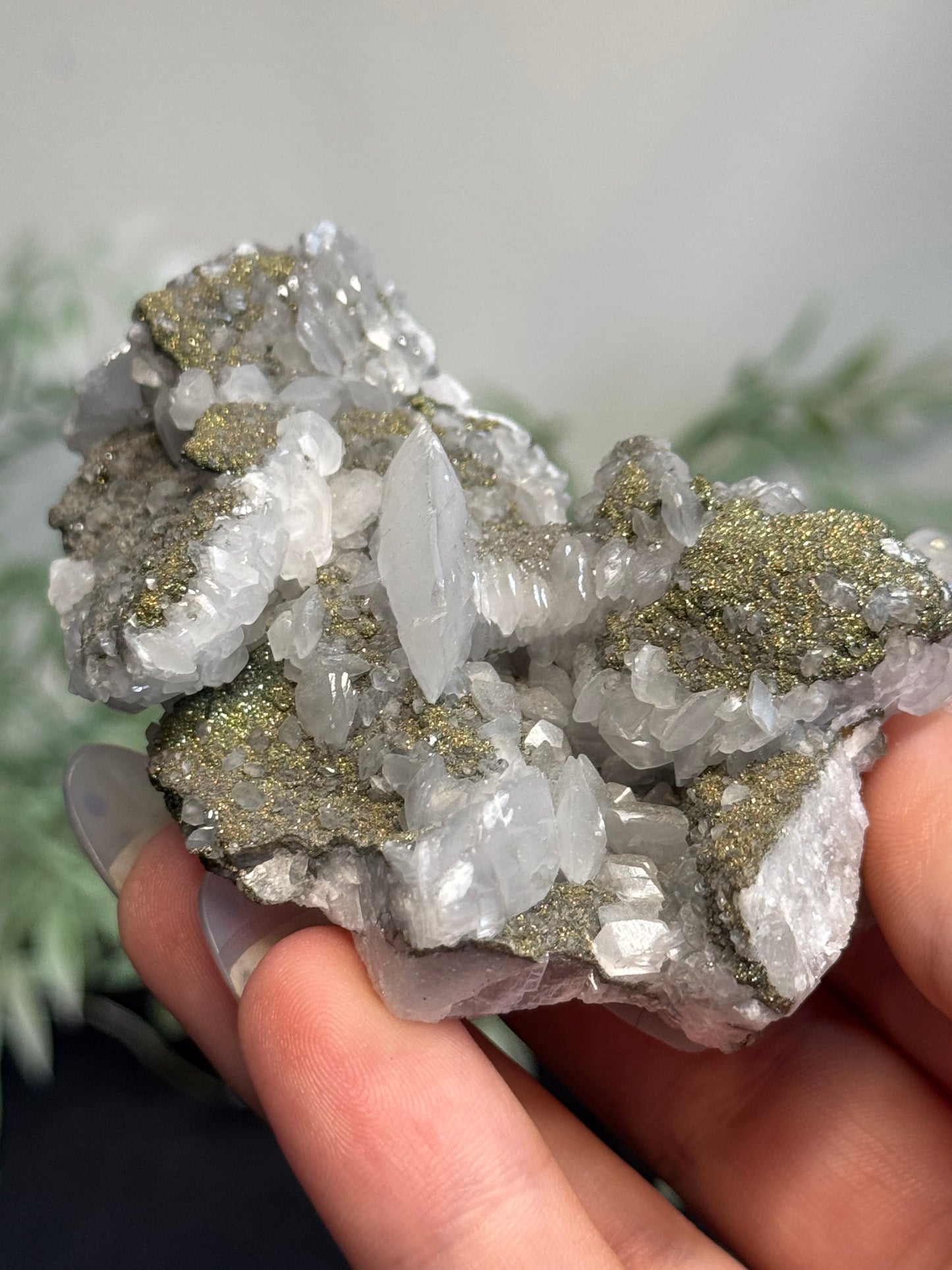 Pyrite, Calcite - China