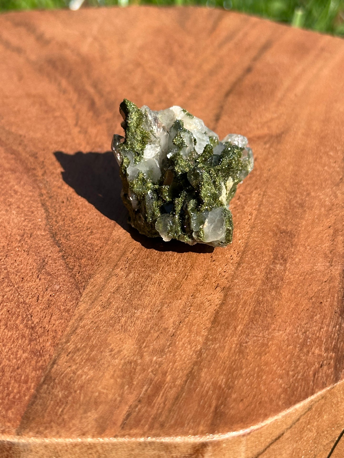 Epidote with Quartz - Y