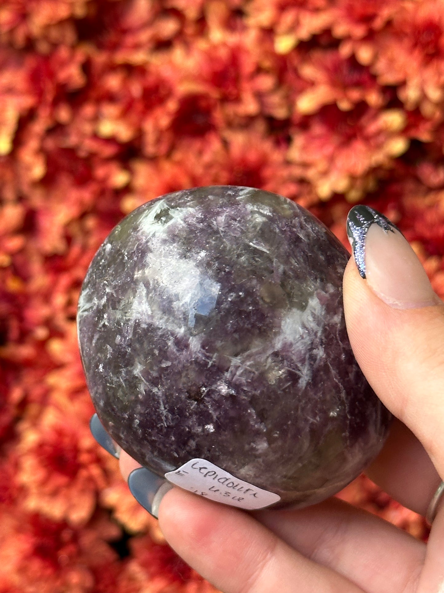 Lepidolite Palmstone