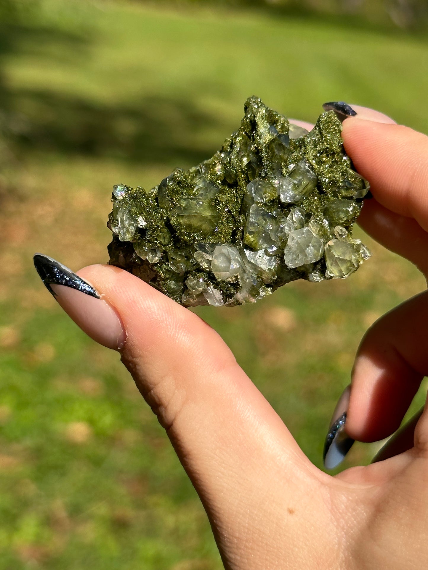 Epidote with Quartz - I
