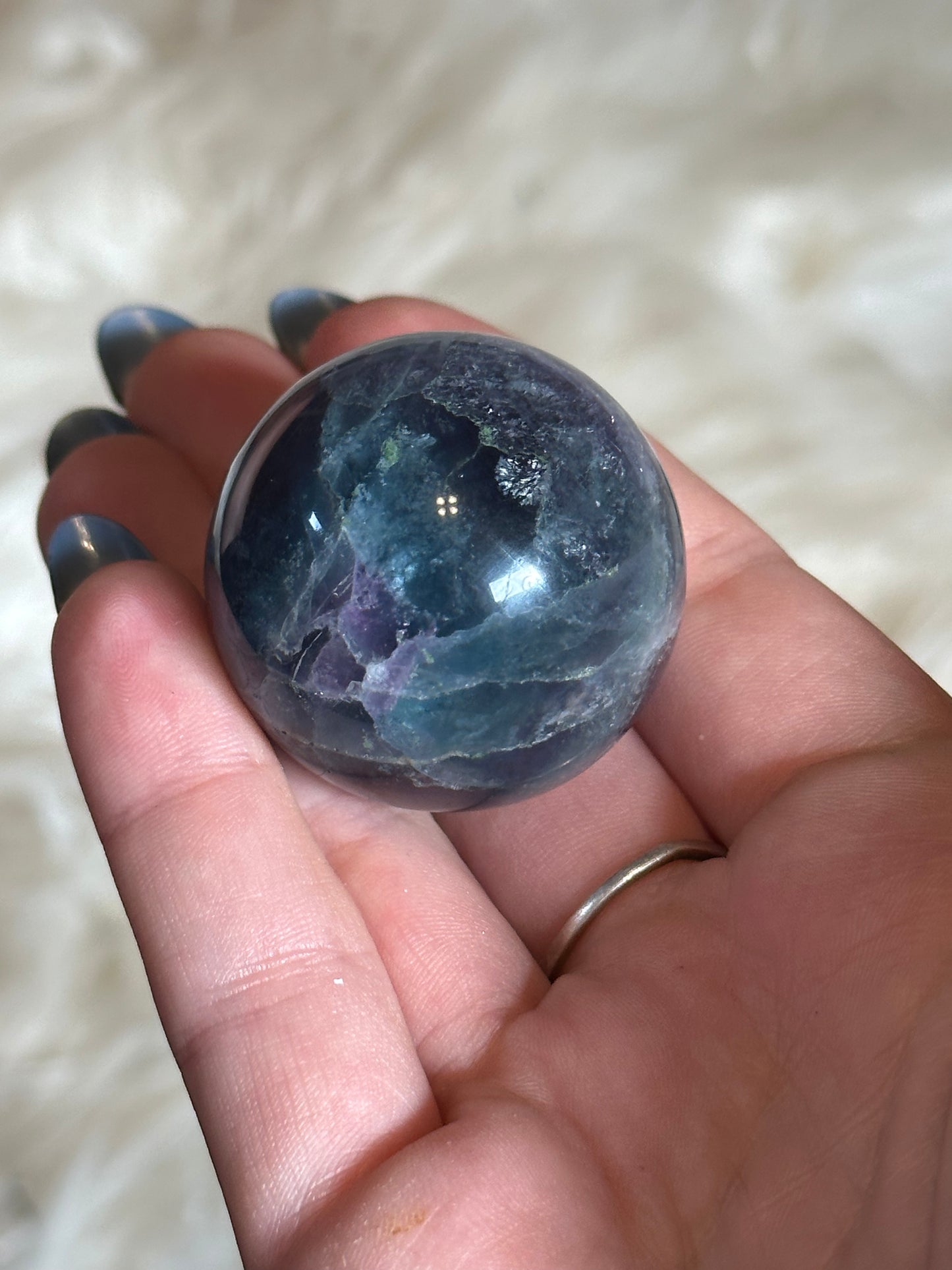 Fluorite Sphere