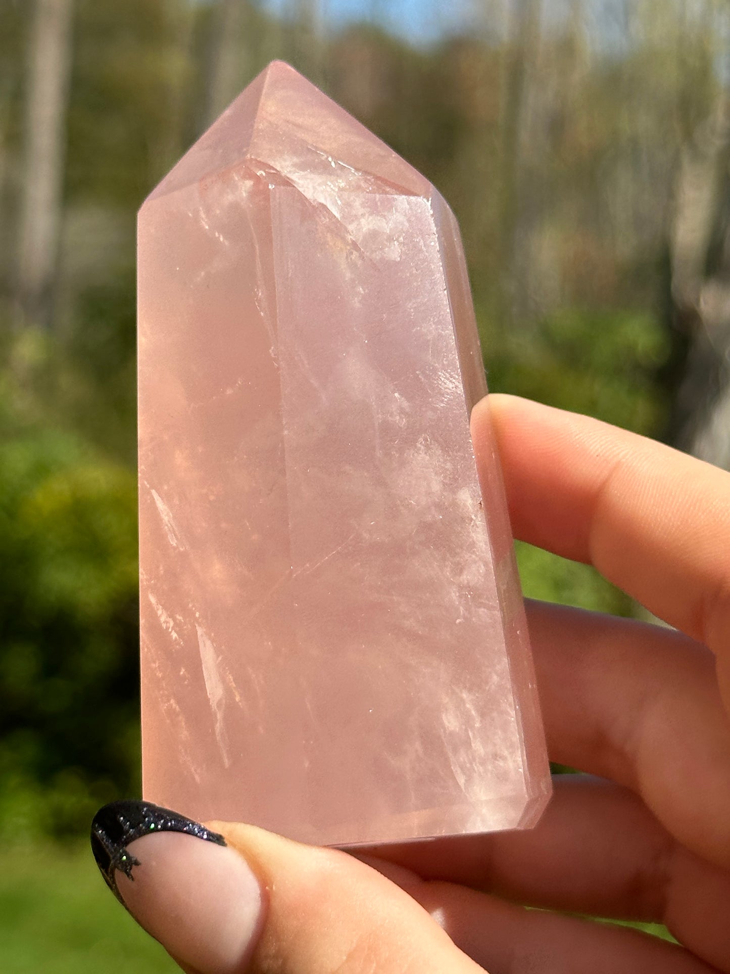 Rose Quartz Tower - High Quality