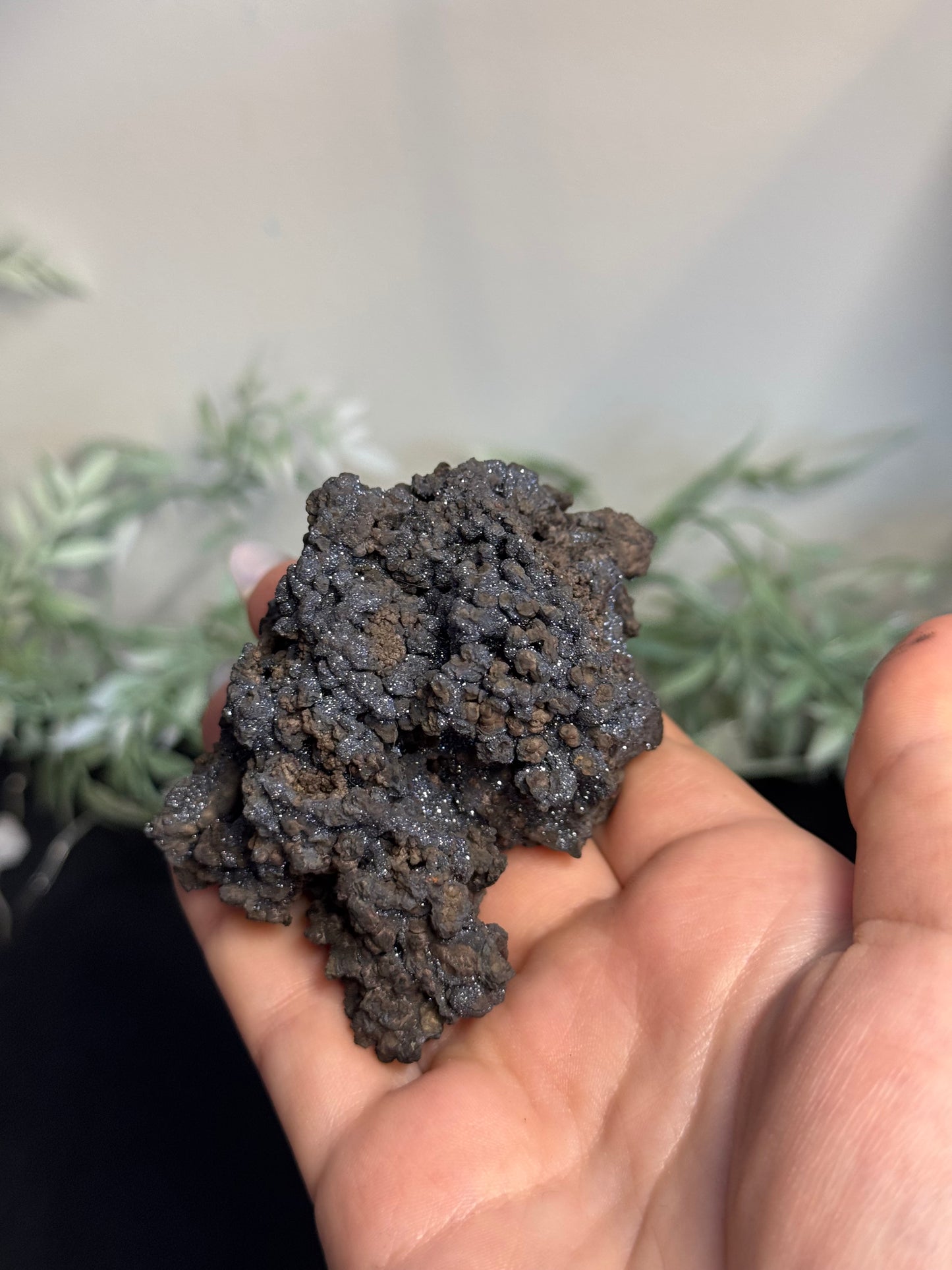 Sparkly Hematite on Goethite- Mexico