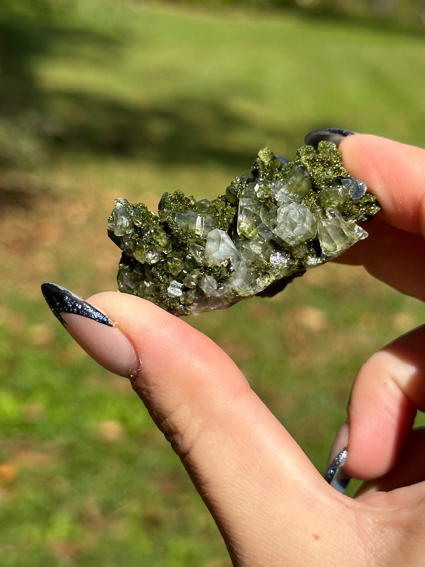Epidote with Quartz - I