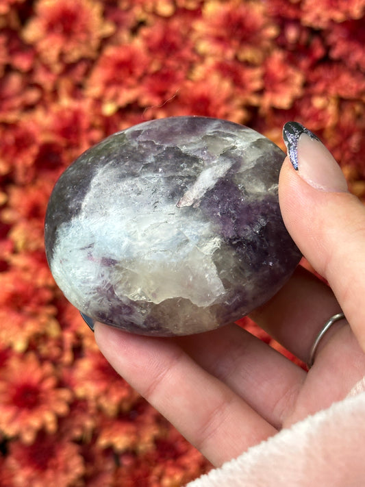 Lepidolite Palmstone