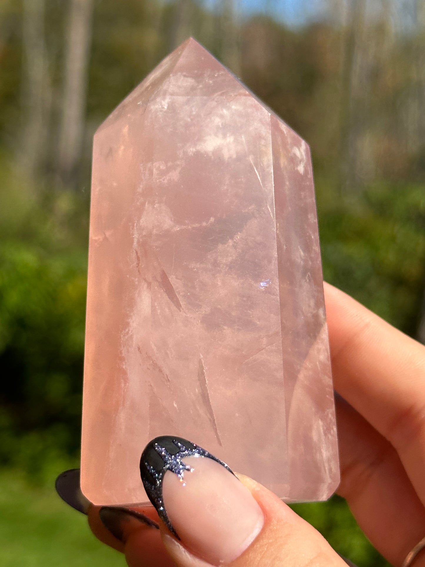 Rose Quartz Tower - High Quality
