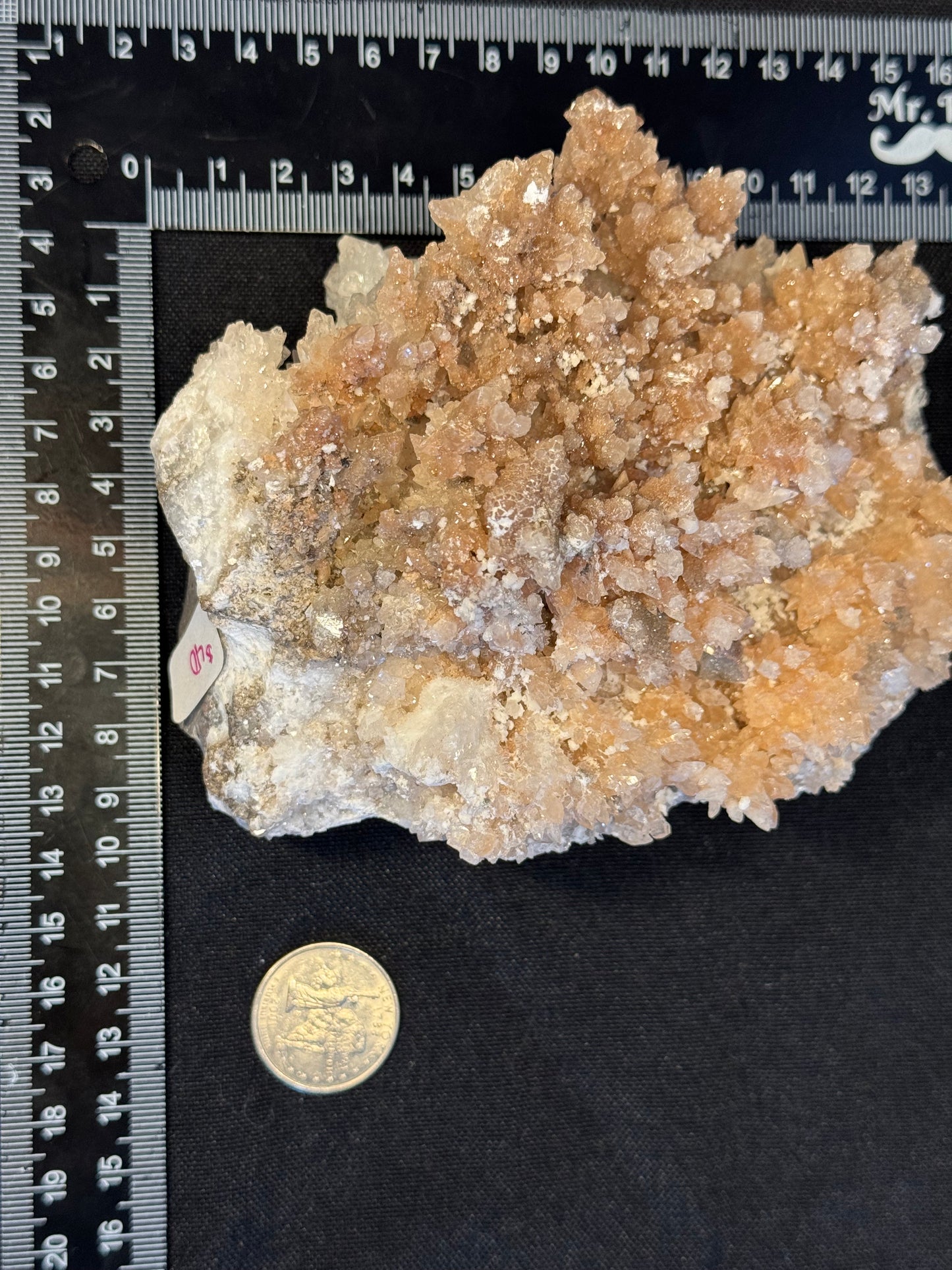 Sparkly pink cave calcite - Mexico