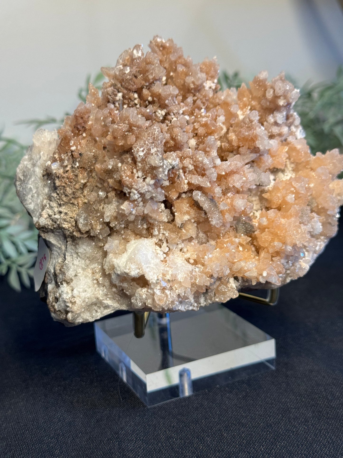 Sparkly pink cave calcite - Mexico
