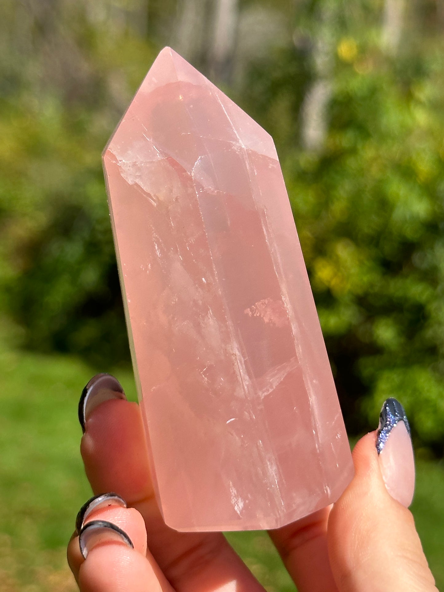 Rose Quartz Tower - High Quality