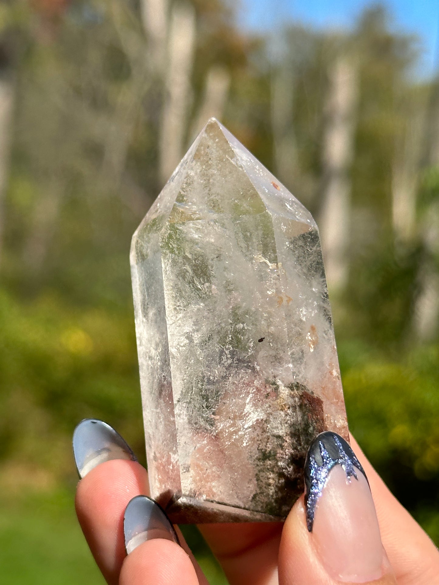 Garden Quartz (Inclusion Quartz) Point