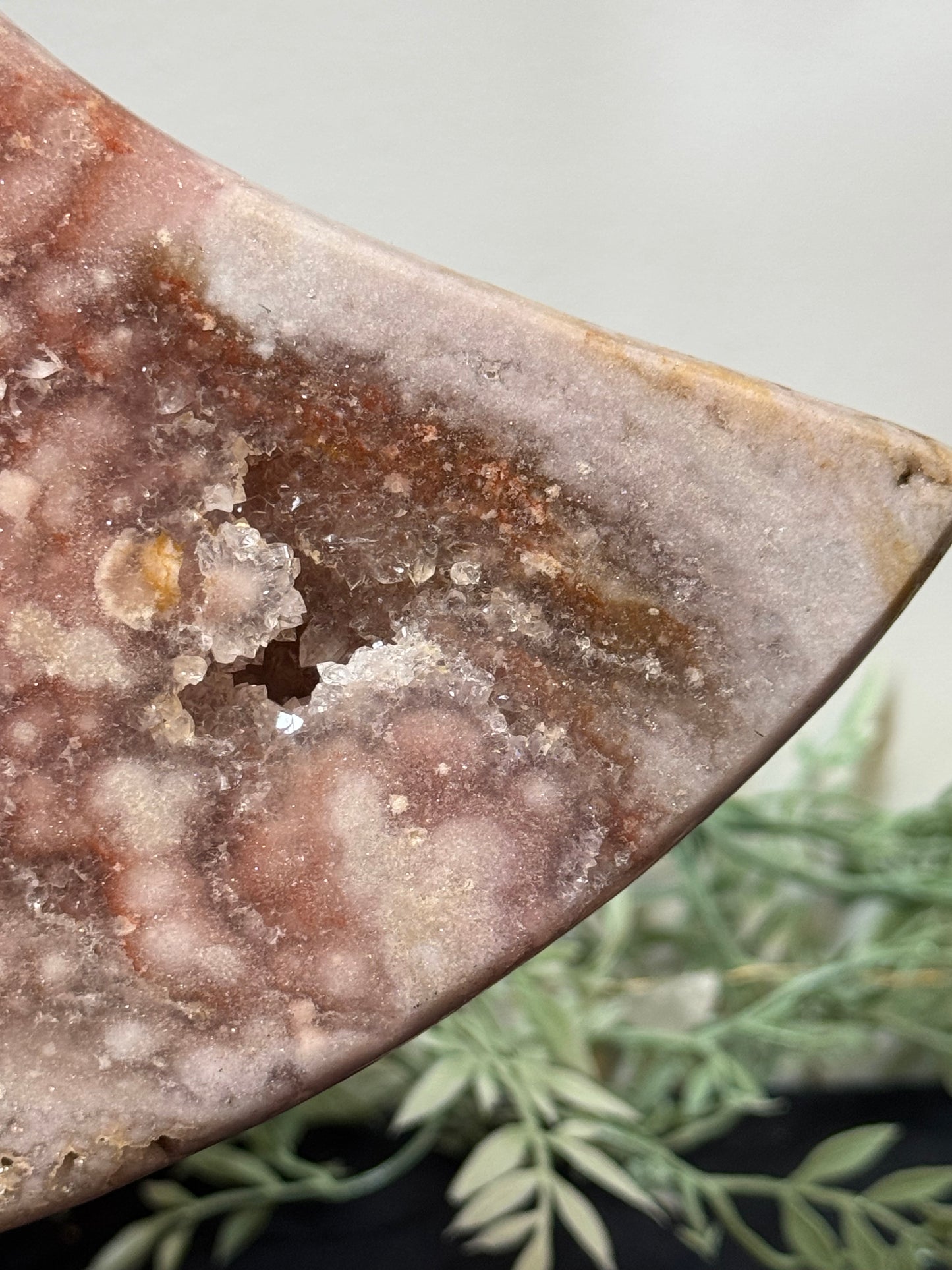 11lb XL pink amethyst moon - Brazil