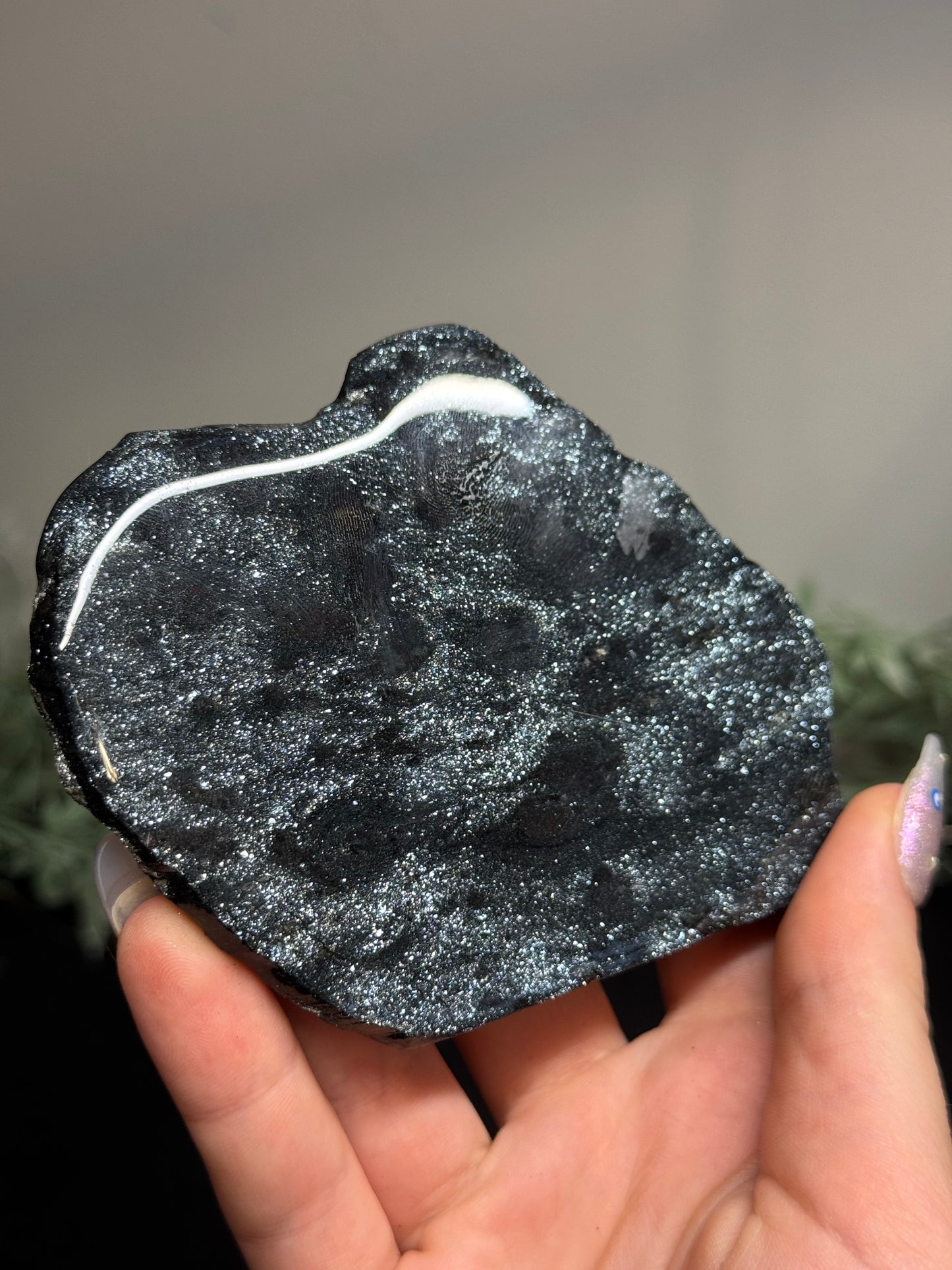 Sparkly specular hematite - Michigan