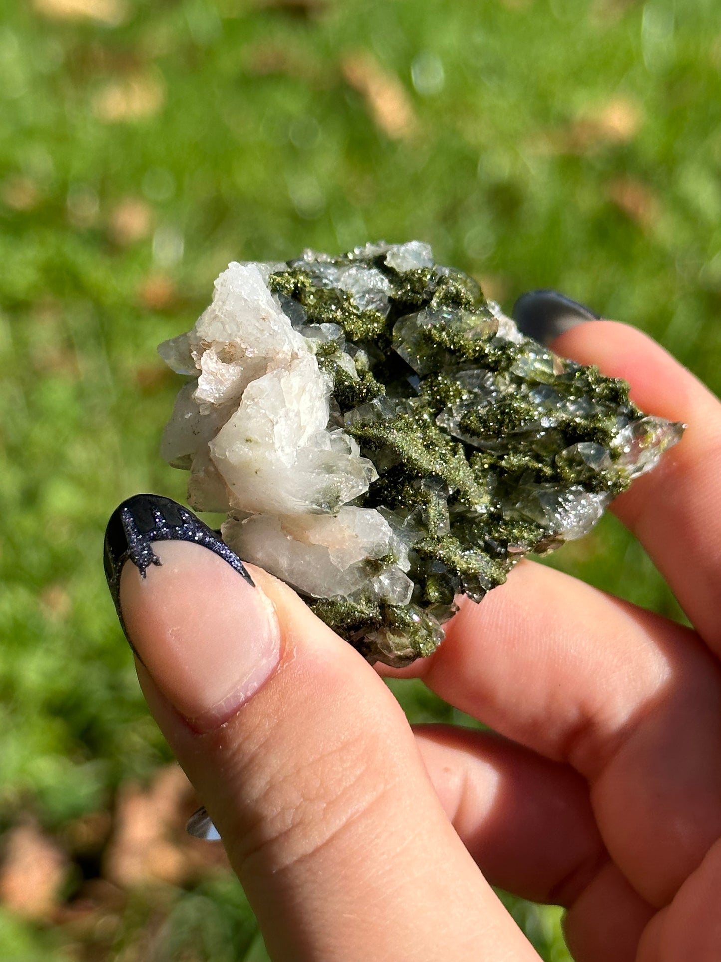 Epidote with Quartz - B