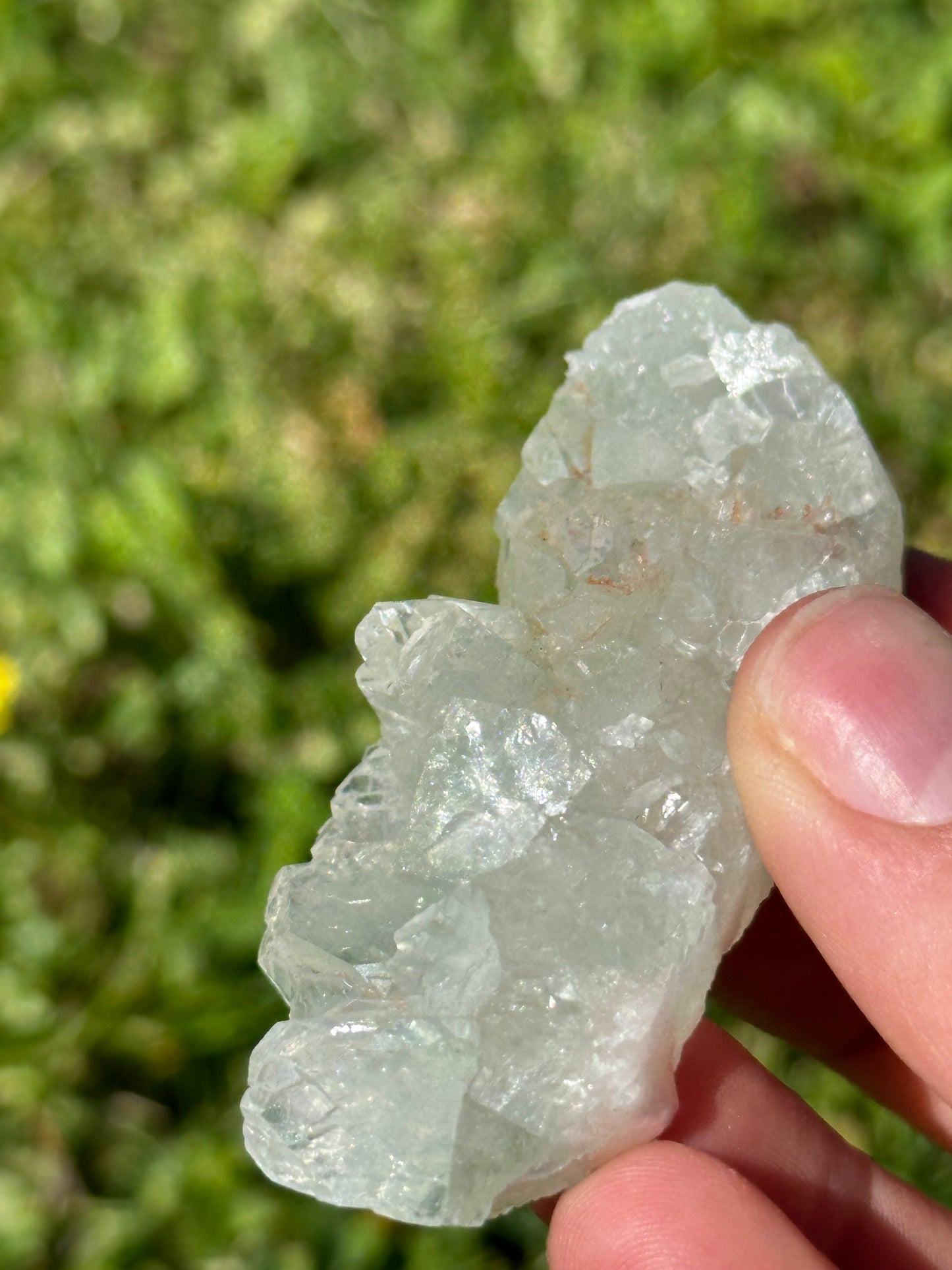 Green apophyllite | India